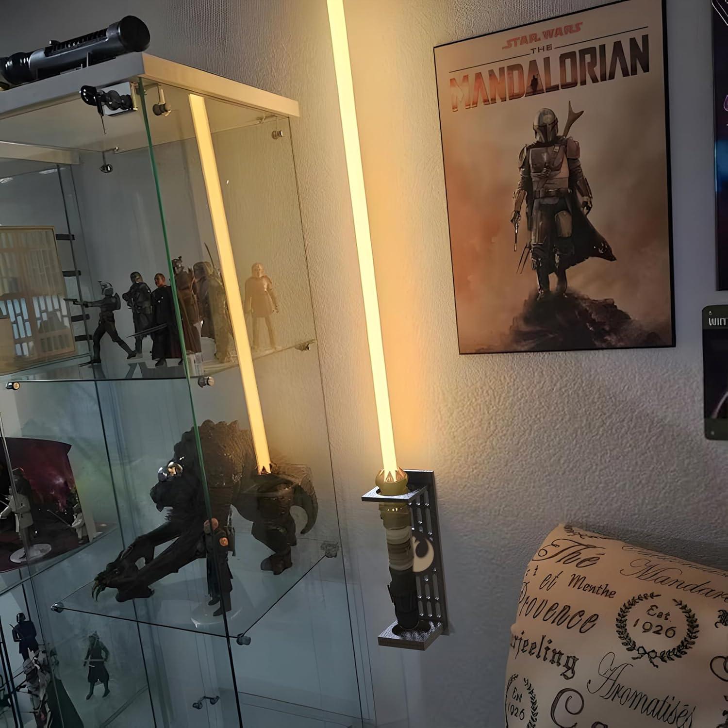 Soporte de Pared para Sable de Luz Poceton Modelo LW001