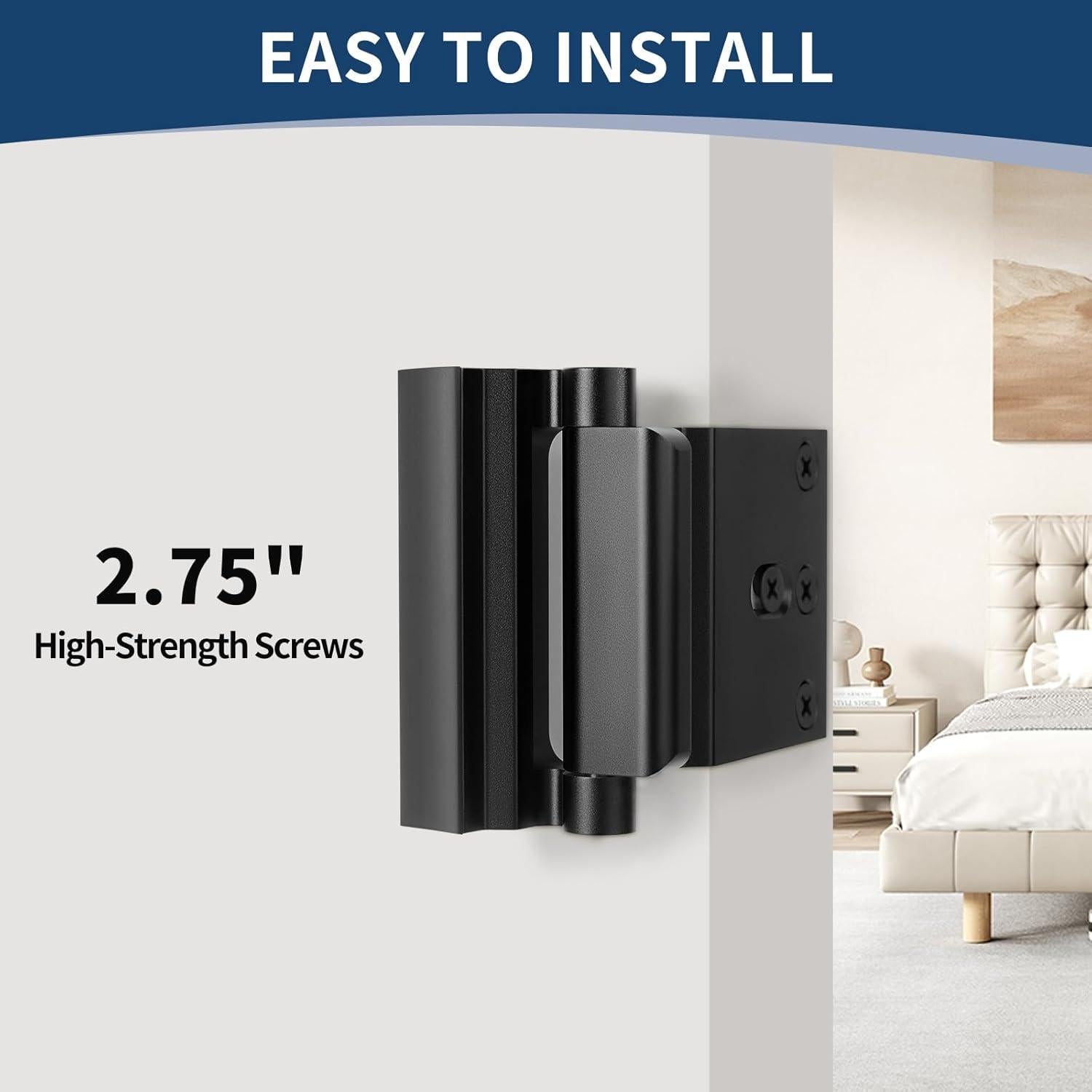 Cerraduras de Refuerzo de Puerta Lvyesea 3 Pcs Seguridad Infantil