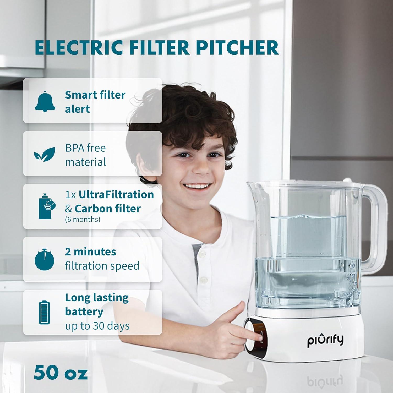 Jarra de Filtro de Agua Piurify Alquimia 2024 1.48L