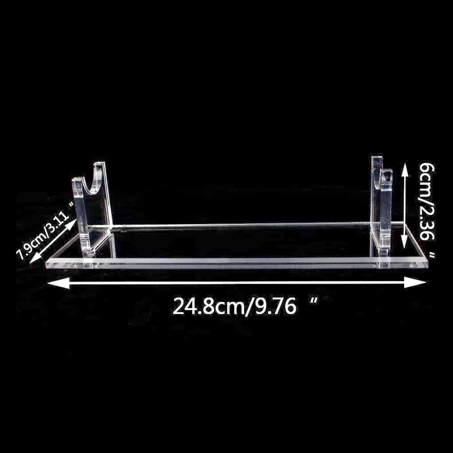 Soporte de espada Wanlian Acrílico Transparente 24.8x7.9 cm