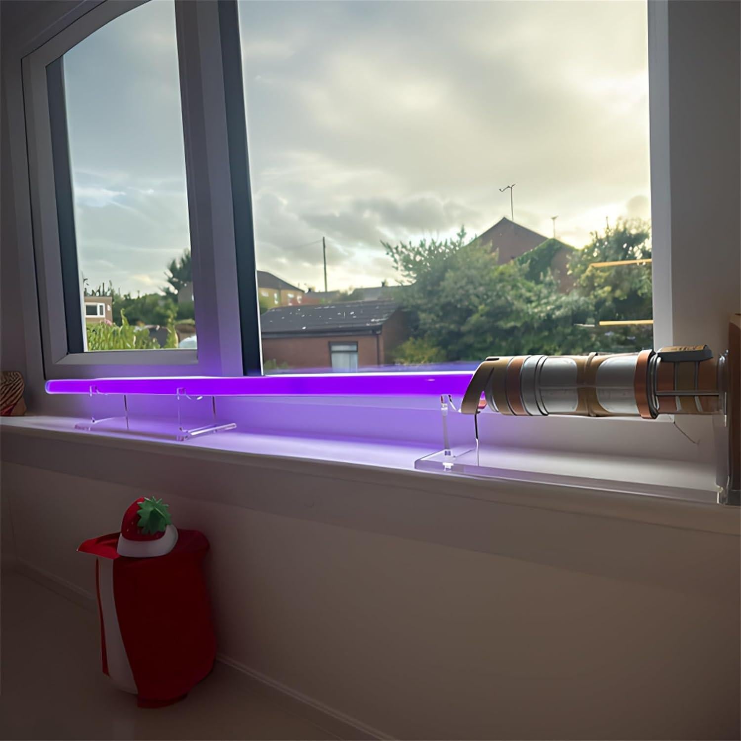 Soporte de espada Wanlian Acrílico Transparente 24.8x7.9 cm