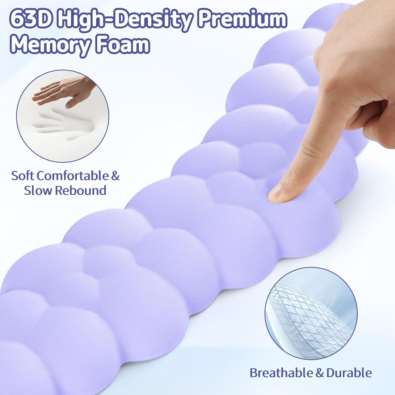 Reposamuñecas Ergonómico Sushret Nube para Teclado y Ratón