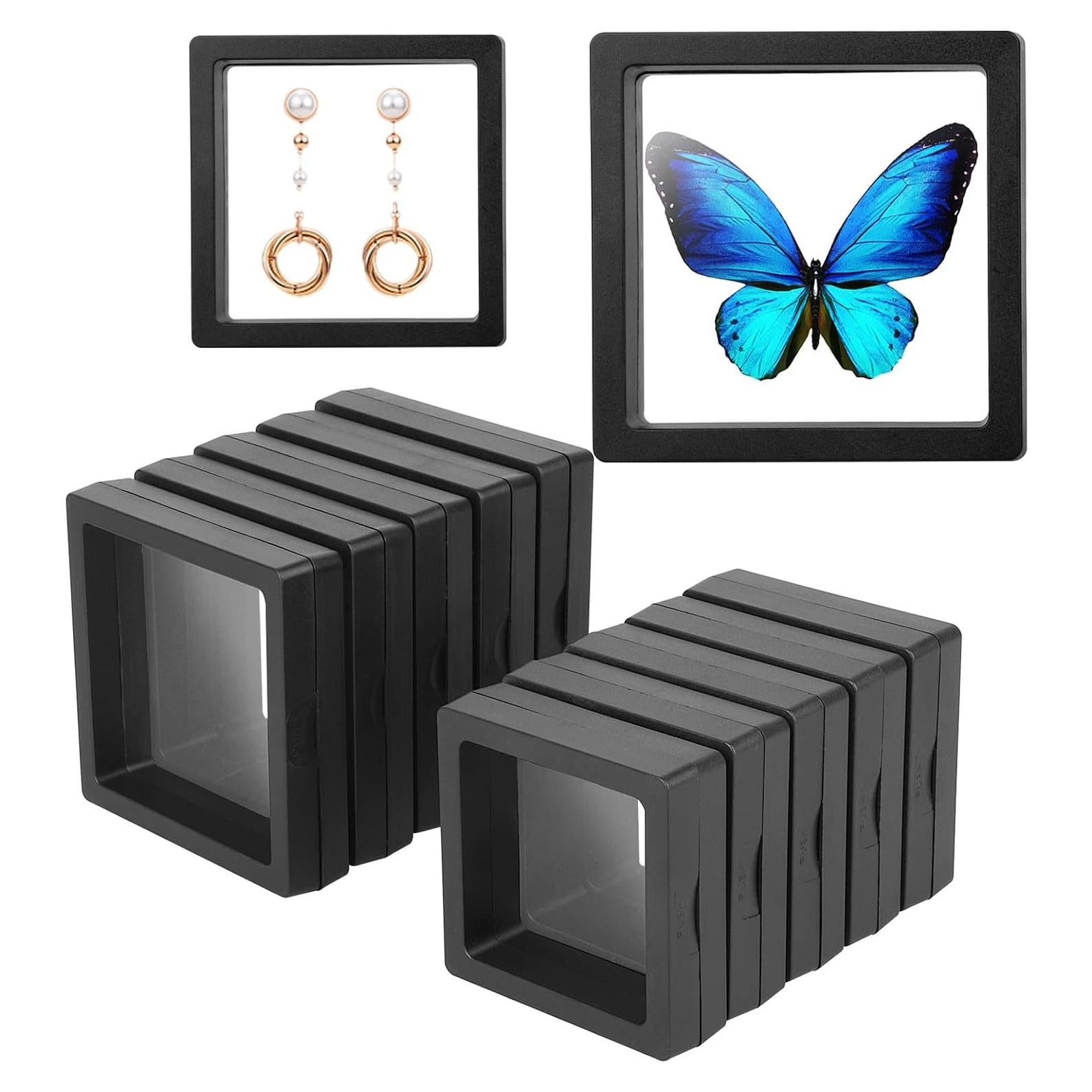 Soporte de Exhibición Flotante 3D Linkstyle - Caja Joyería Transparente