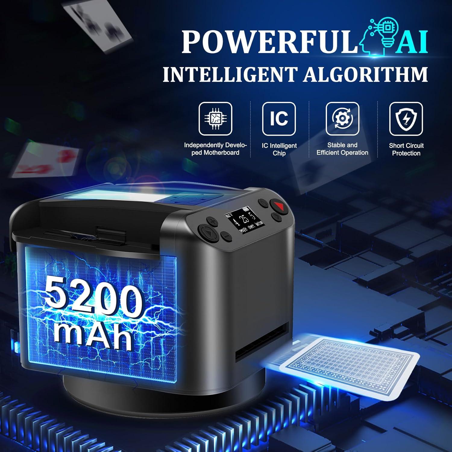 Barajador y Repartidor Automático Magam 12 Jugadores 360°