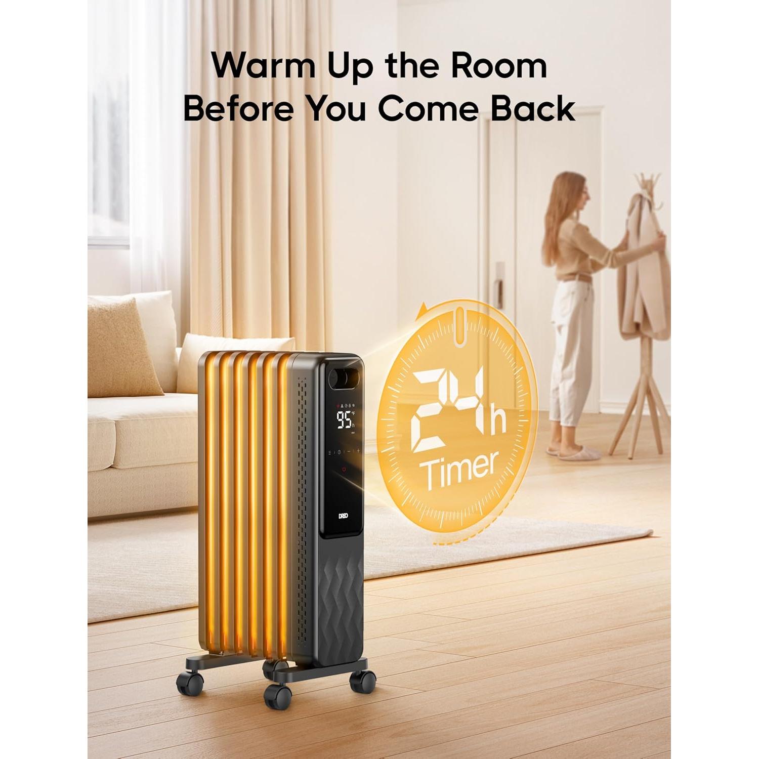 Calefactor de aceite Dreo DR-HSH010 1500W con control remoto