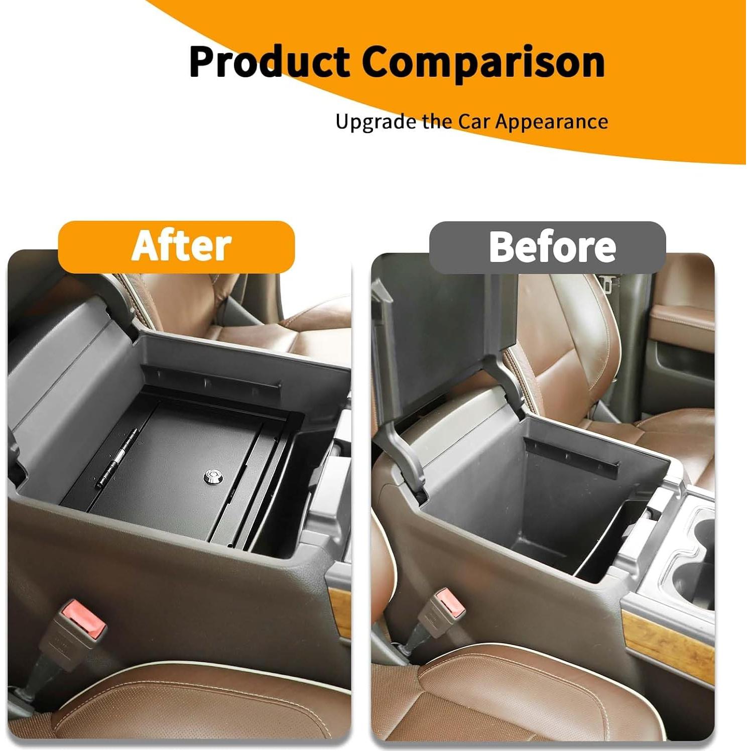 Caja de Almacenamiento Segura Hoolcar para Chevrolet 2014-2018