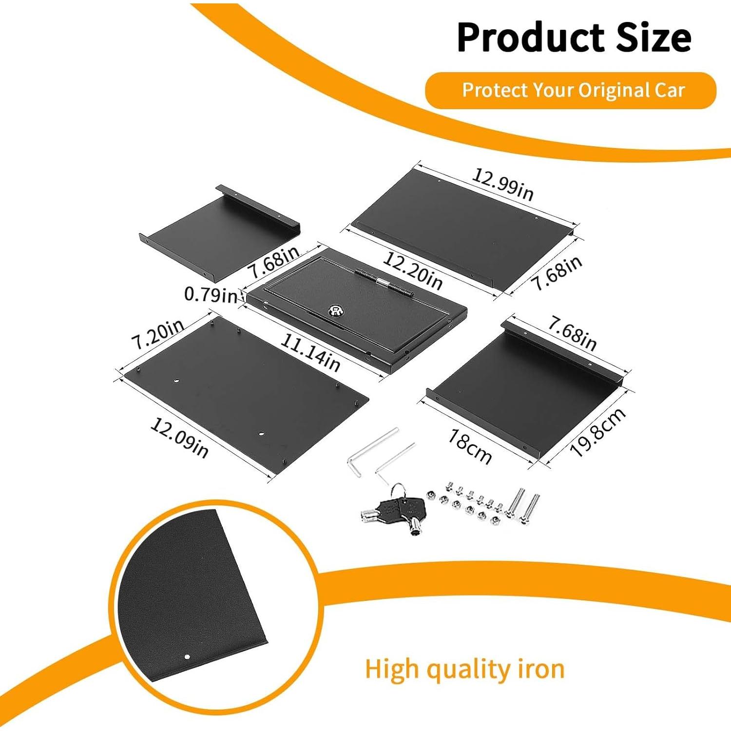 Caja de Almacenamiento Segura Hoolcar para Chevrolet 2014-2018