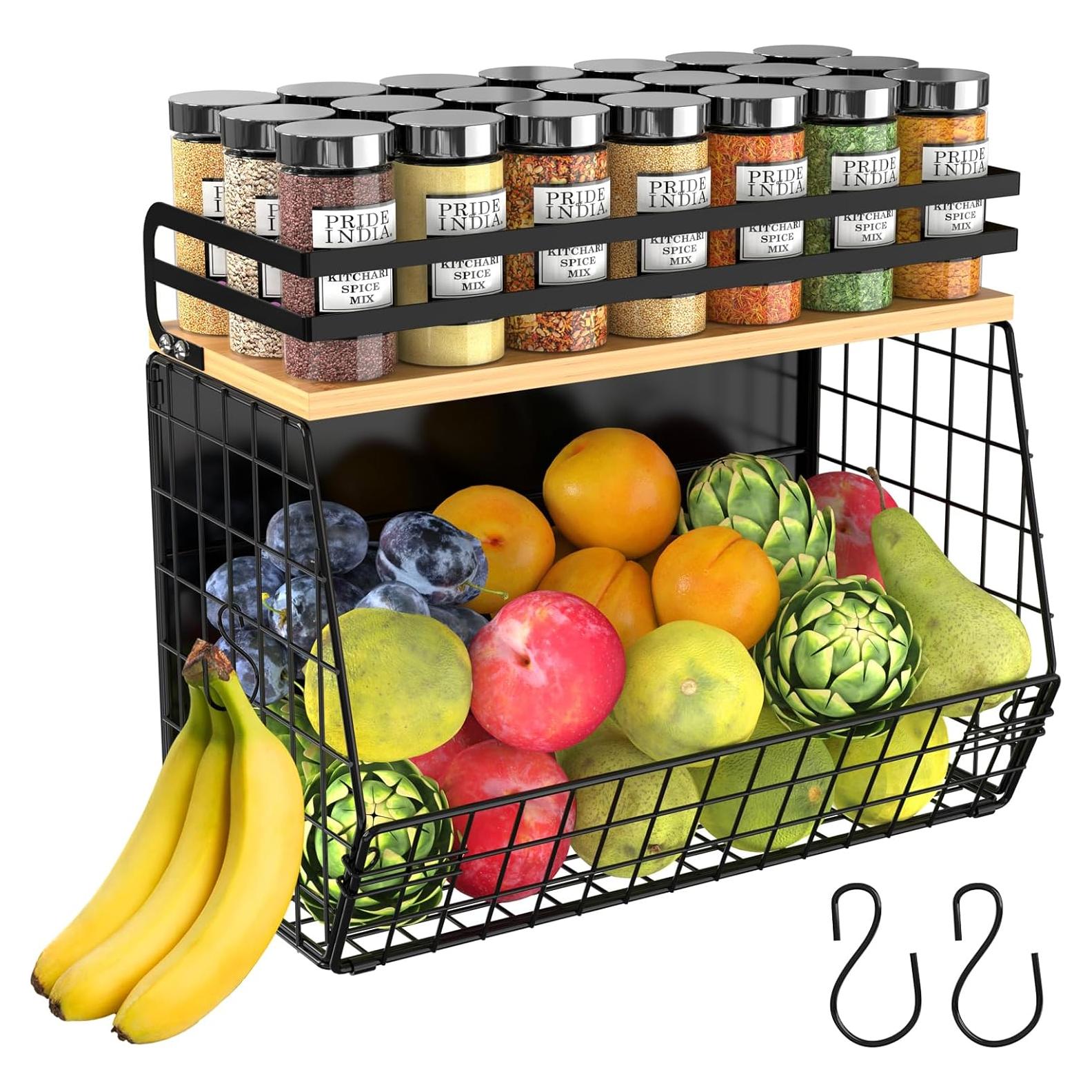 Estante Magnético UVIAHOMI para Refrigerador 35x21cm