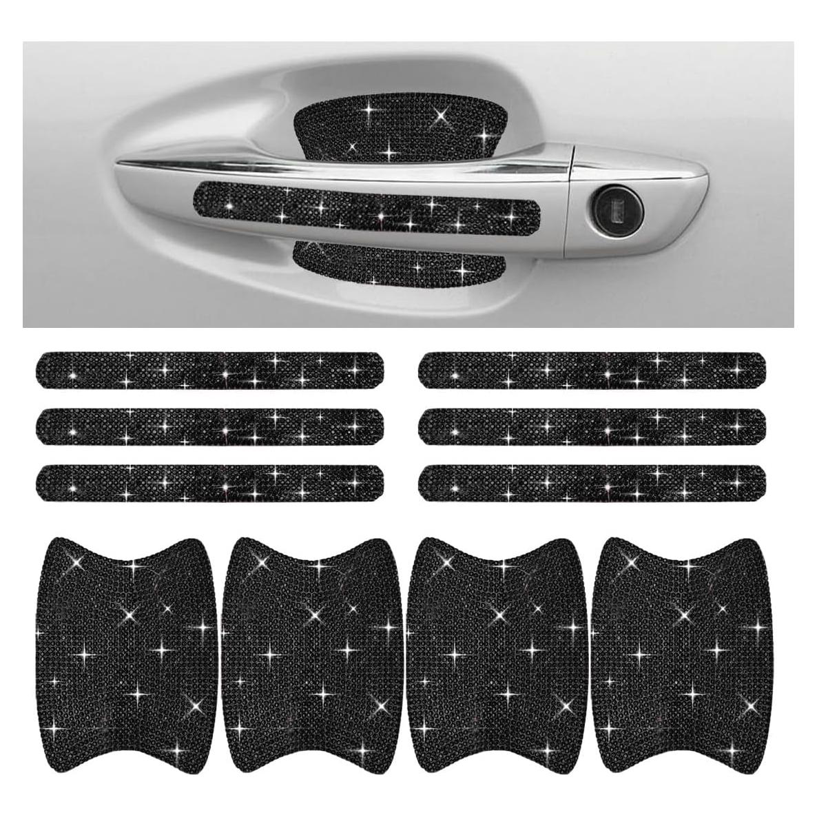 10 Piezas Pegatinas Antirayaduras para Manijas de Puerta JOYCOURT