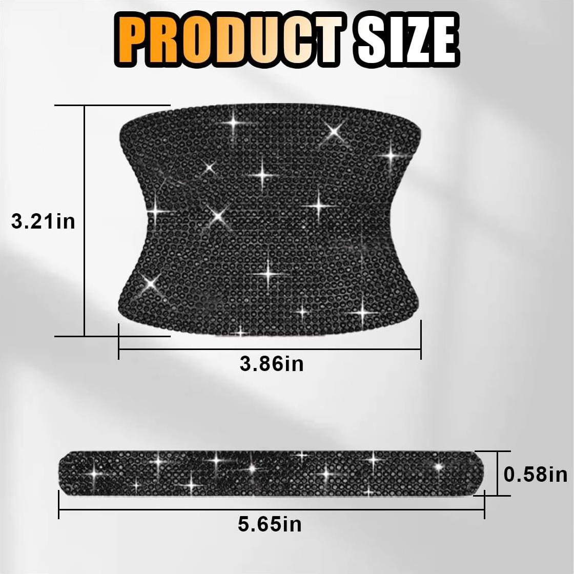 10 Piezas Pegatinas Antirayaduras para Manijas de Puerta JOYCOURT