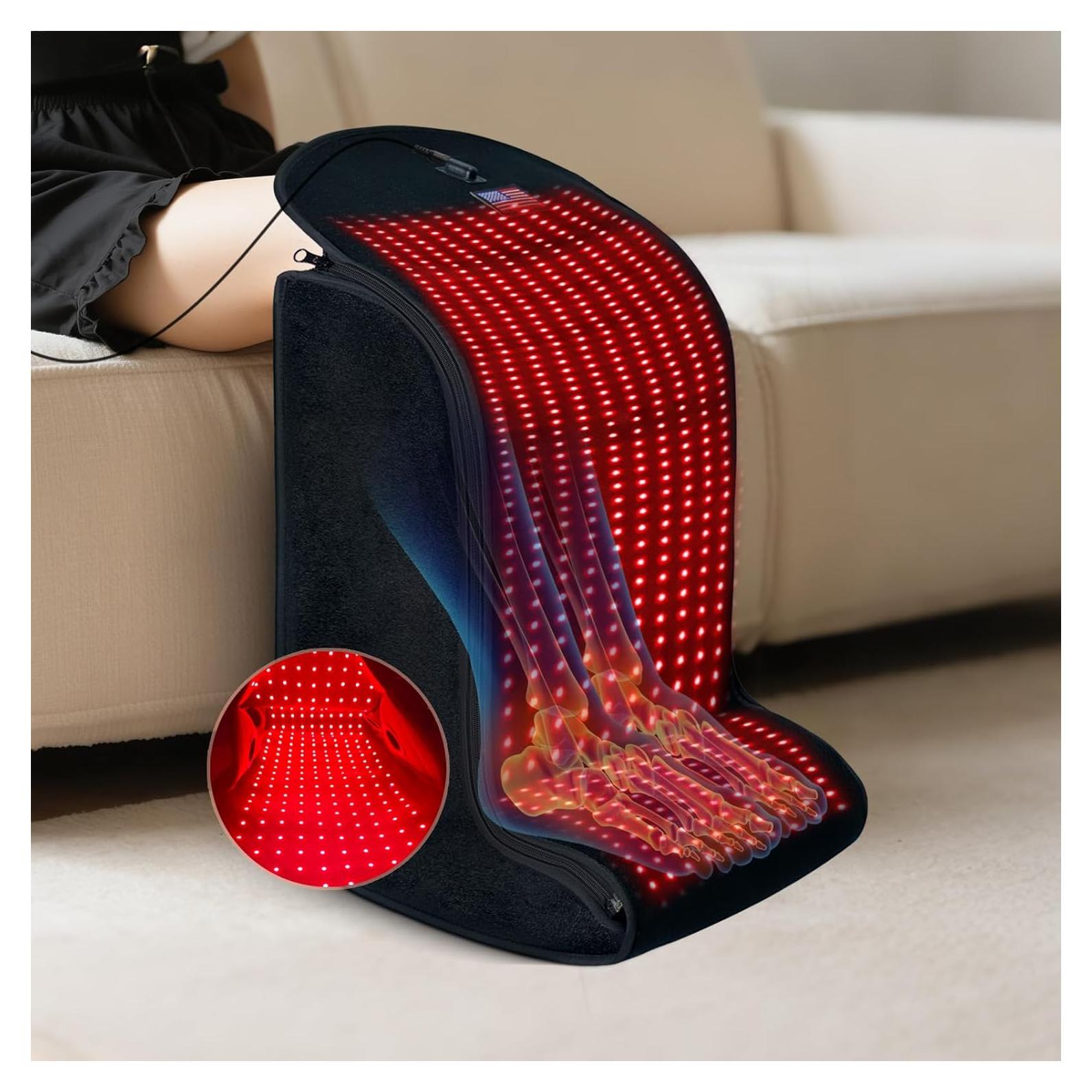 Terapia de Luz Roja para Pies MAYLINK 420 LEDs 4 Modos