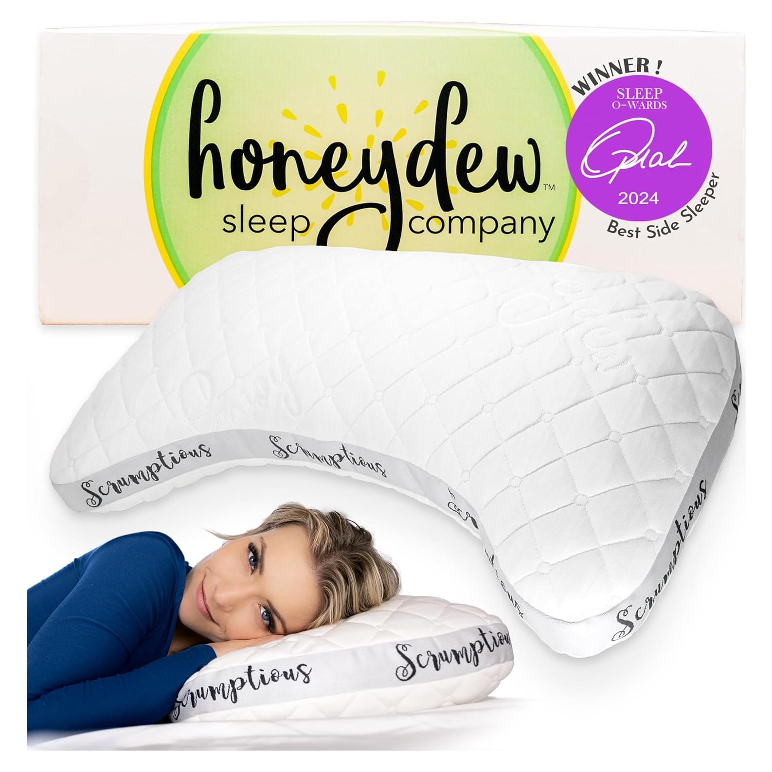 Almohada de Enfriamiento Honeydew Queen para Dormir de Lado