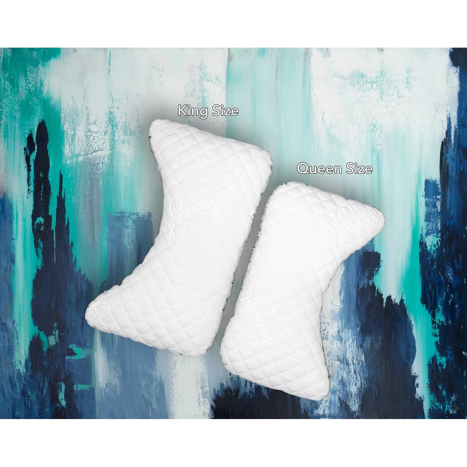 Almohada de Enfriamiento Honeydew Queen para Dormir de Lado