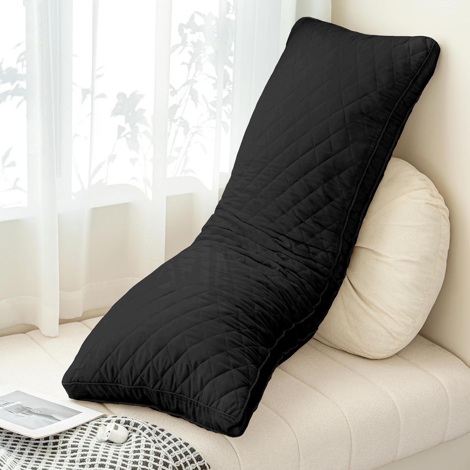 Almohada Corporal Ubauba de Espuma Memoria 50.8x137.2 cm Negra