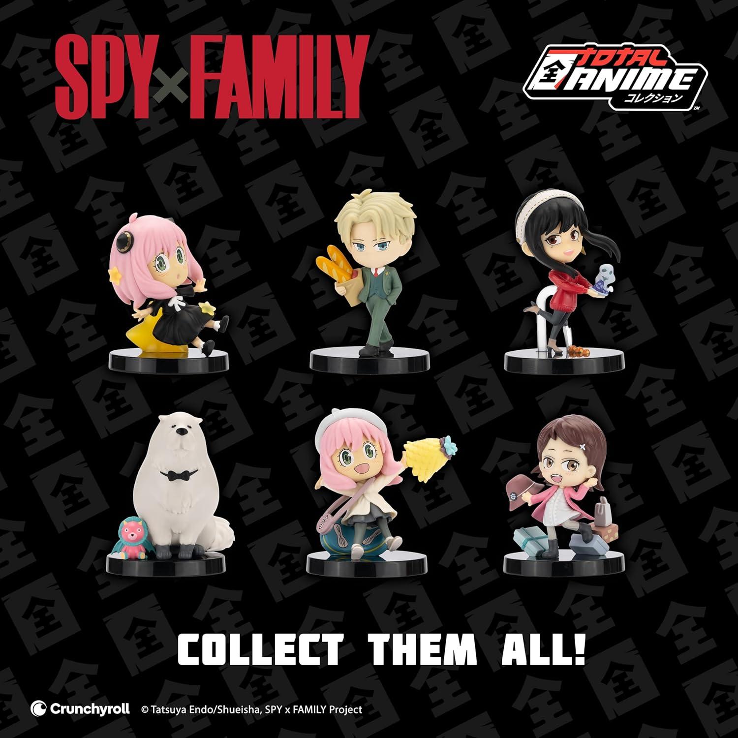 Paquete 3 Figuras Chibi SPYxFAMILY Total Anime 5 cm