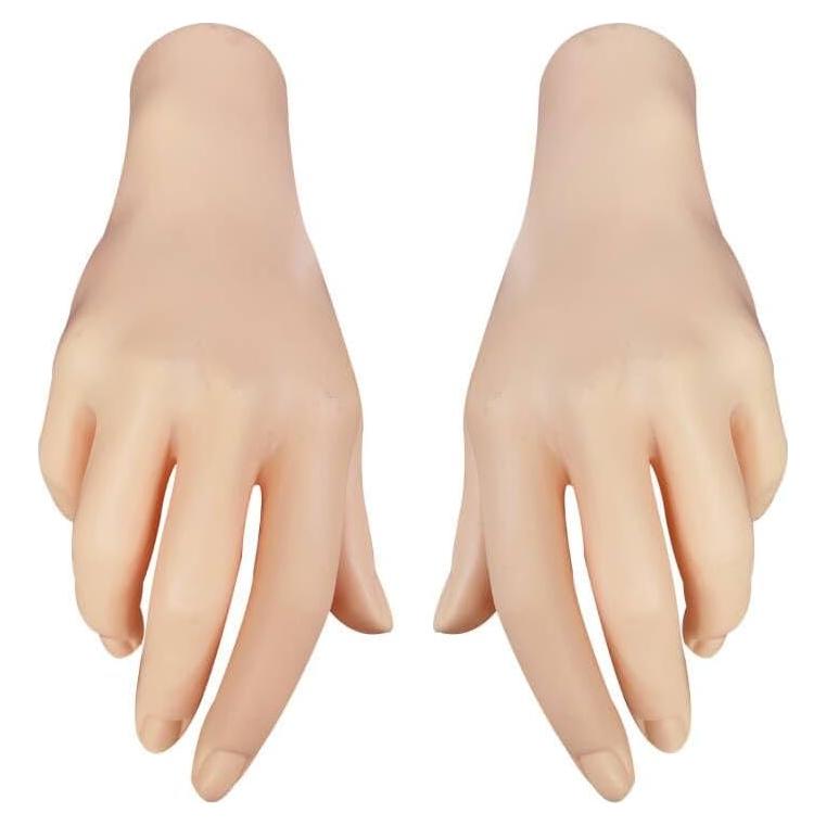 Manos Falsas de Halloween Lodou - 2 Piezas Realistas 20 cm