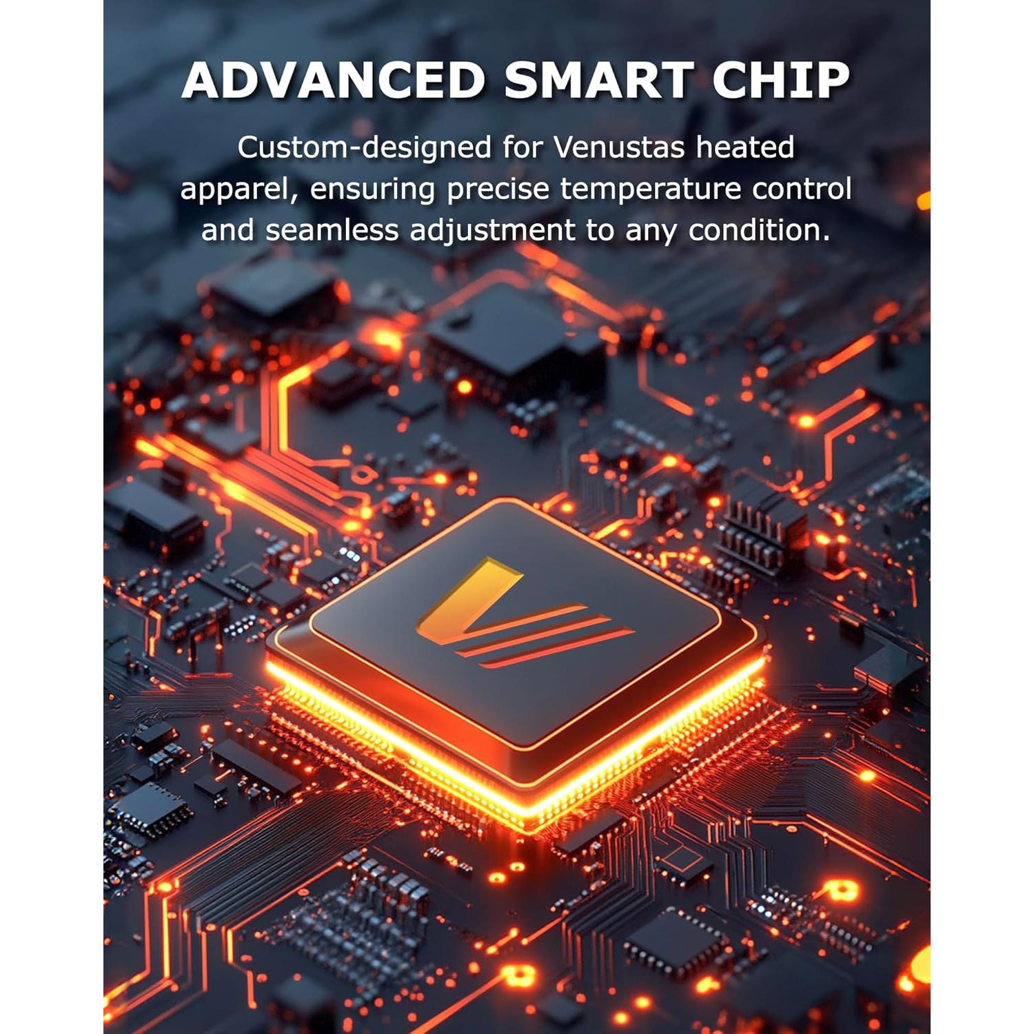 Chaqueta Térmica Unisex Venustas X-Large Beige Resistente al Agua