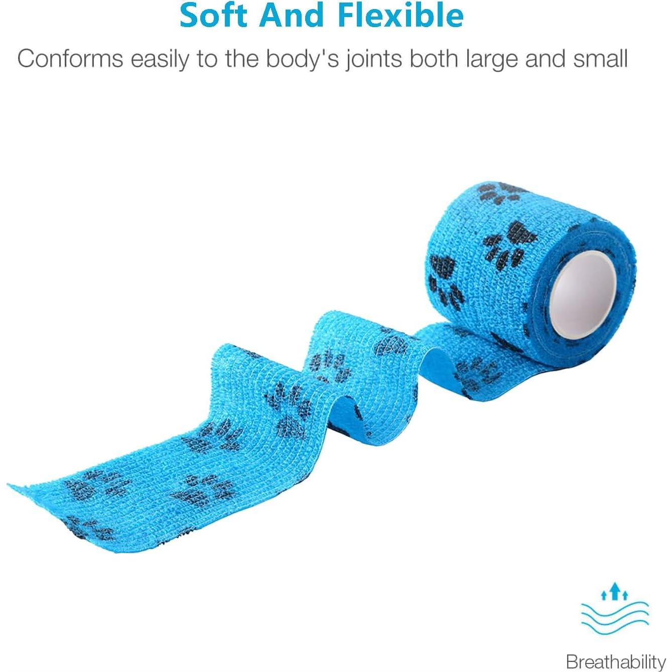 Venda Autoadhesiva WePet para Mascotas 5.08 cm - 6 Rollos