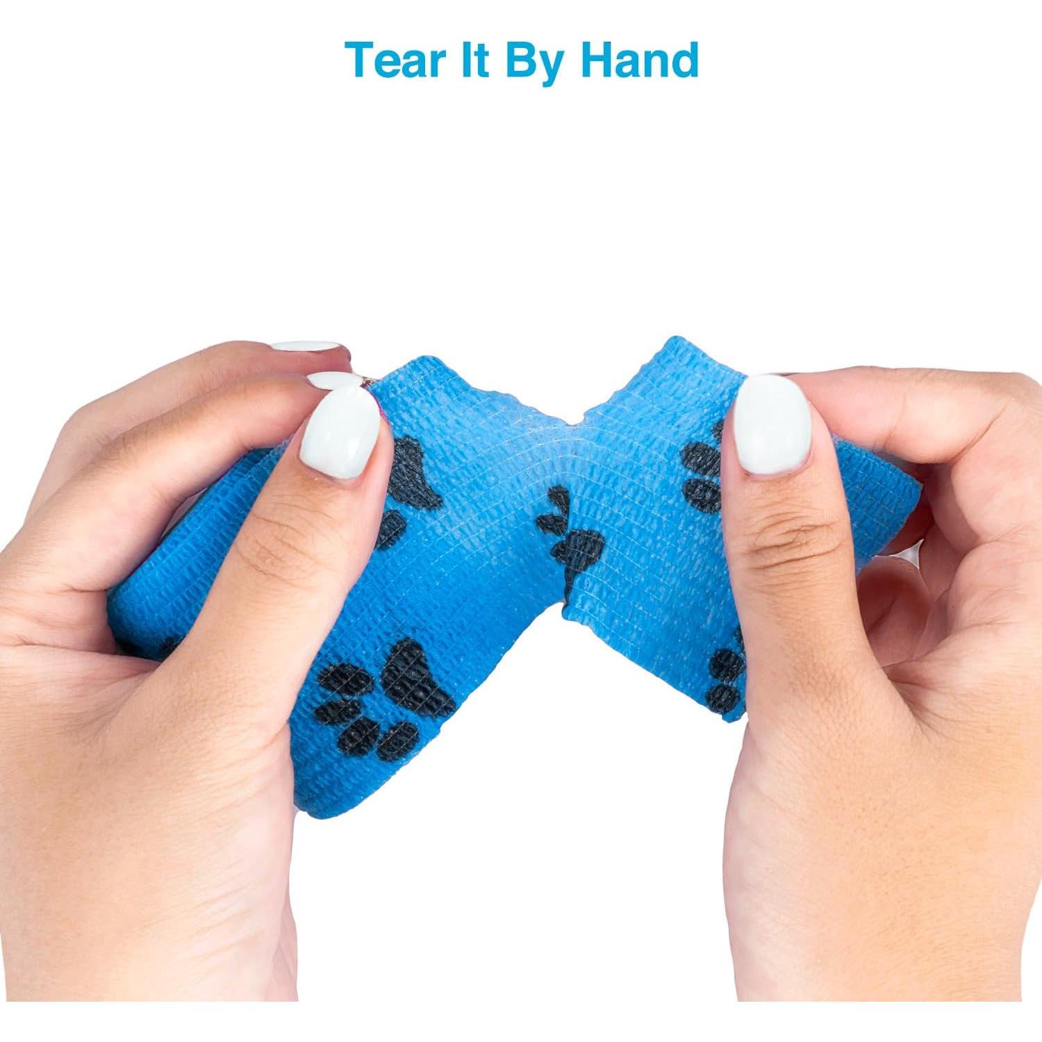 Venda Autoadhesiva WePet para Mascotas 5.08 cm - 6 Rollos