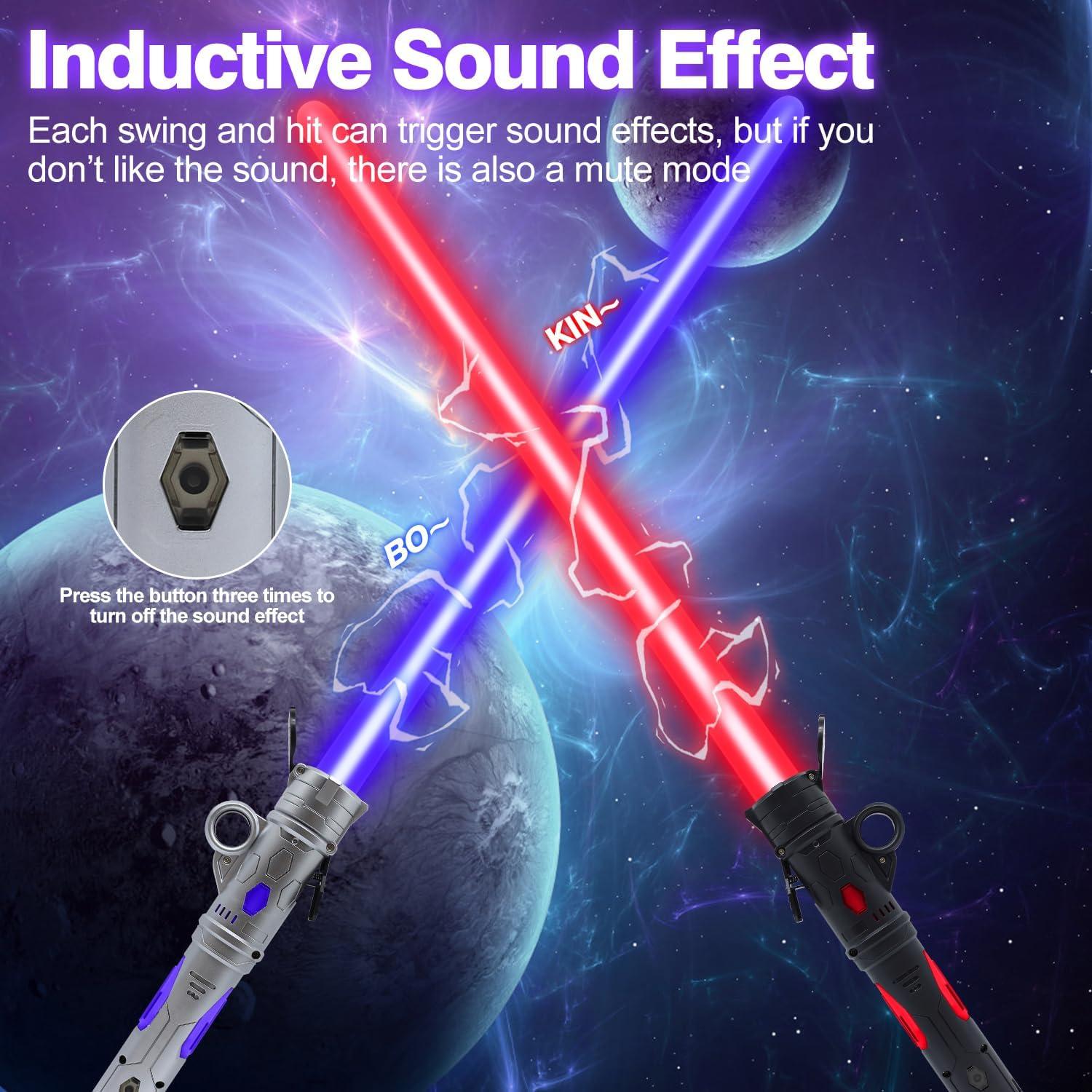 Sable Iluminado Anndofy LED 25 Colores 73.66 cm para Niños