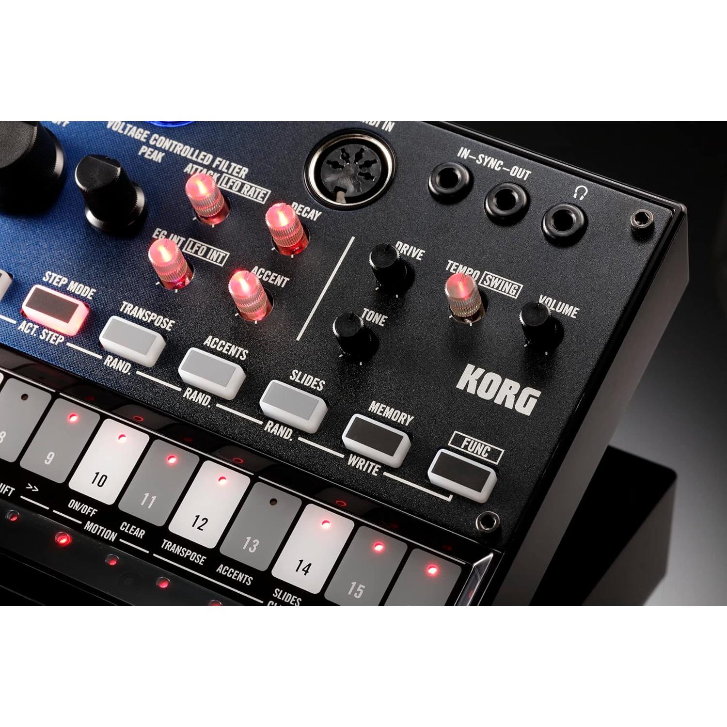 Korg Volca Nubass Sintetizador de Bajo con Secuenciador