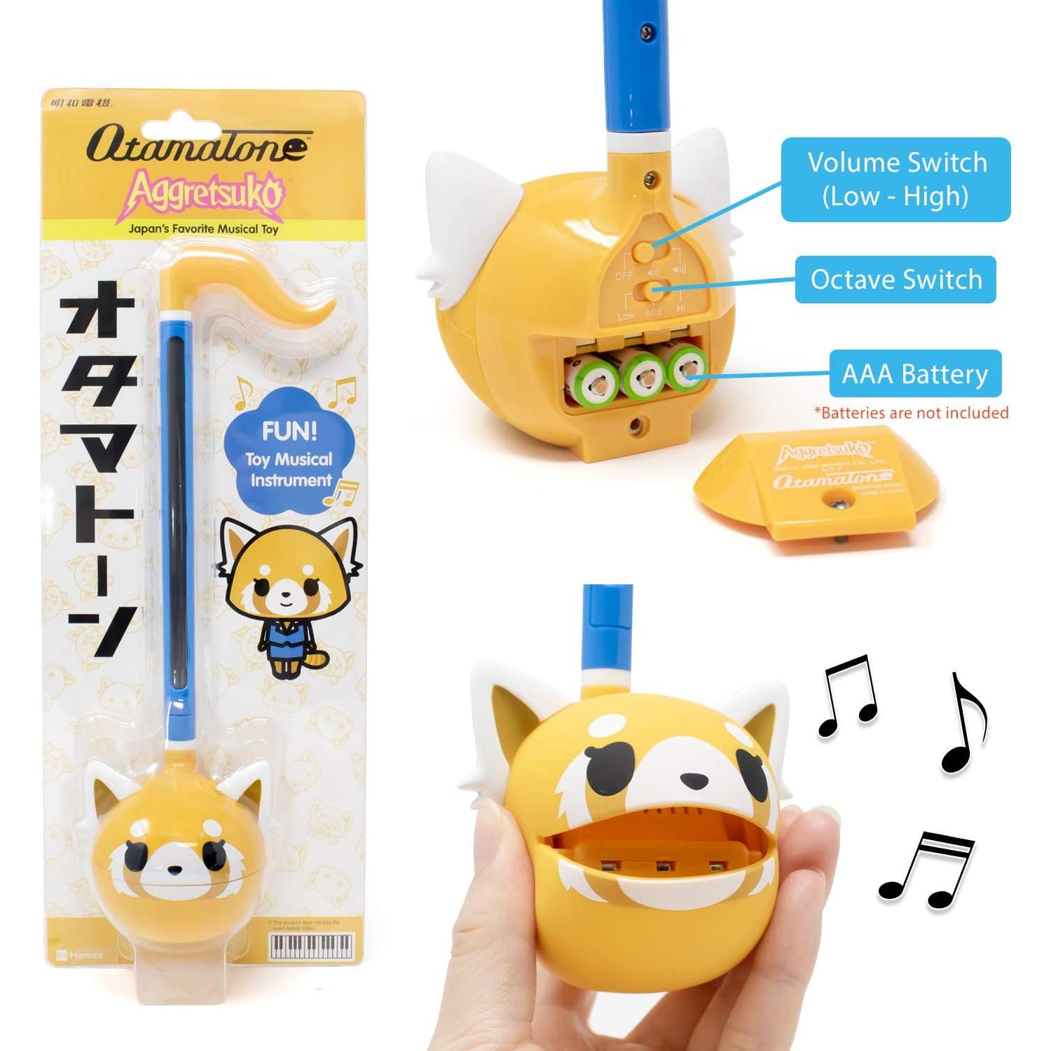 Otamatone Clásico Hamee Aggretsuko Feliz Sintetizador