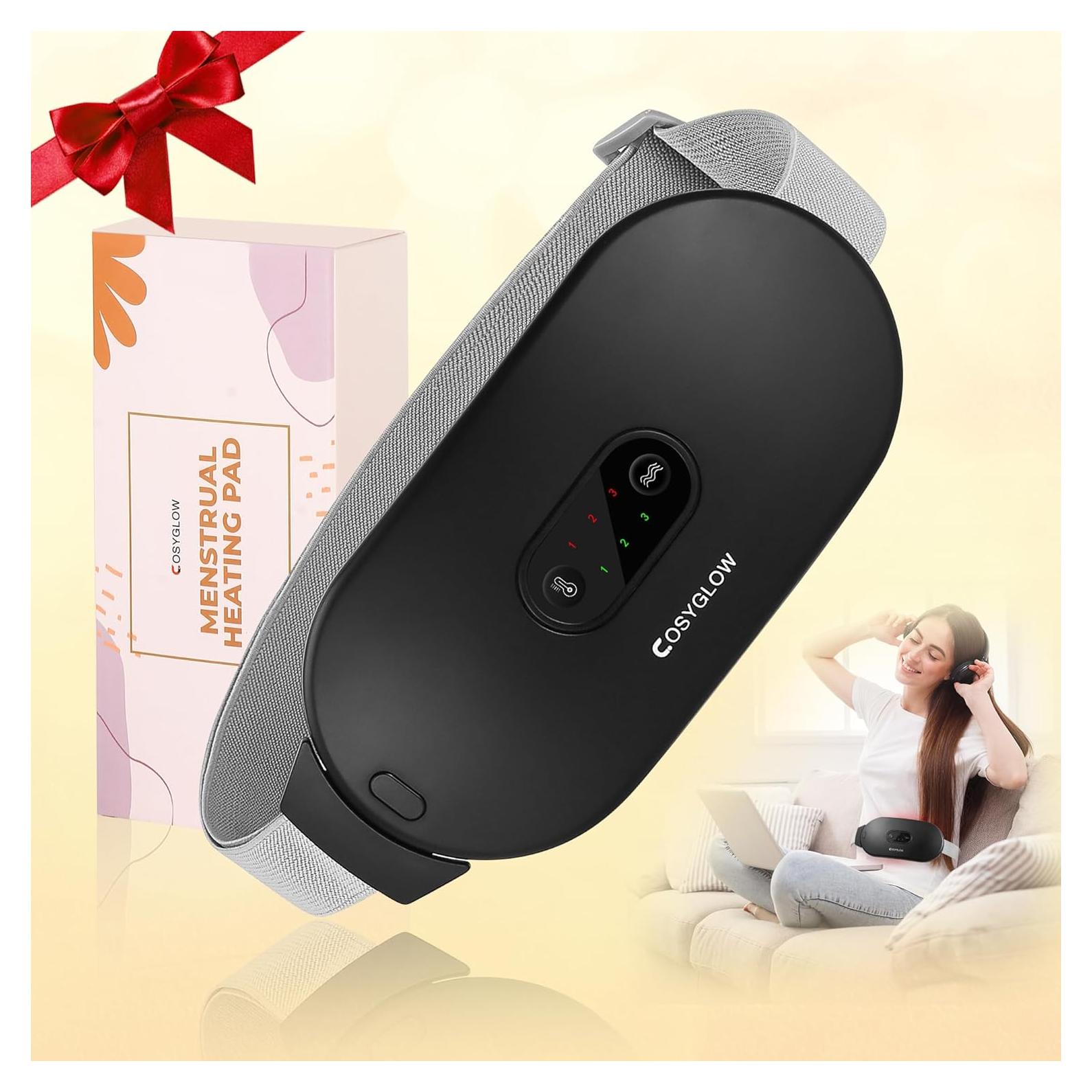 Almohadilla Calentadora Inalámbrica COSYGLOW 20x9cm 6 Niveles