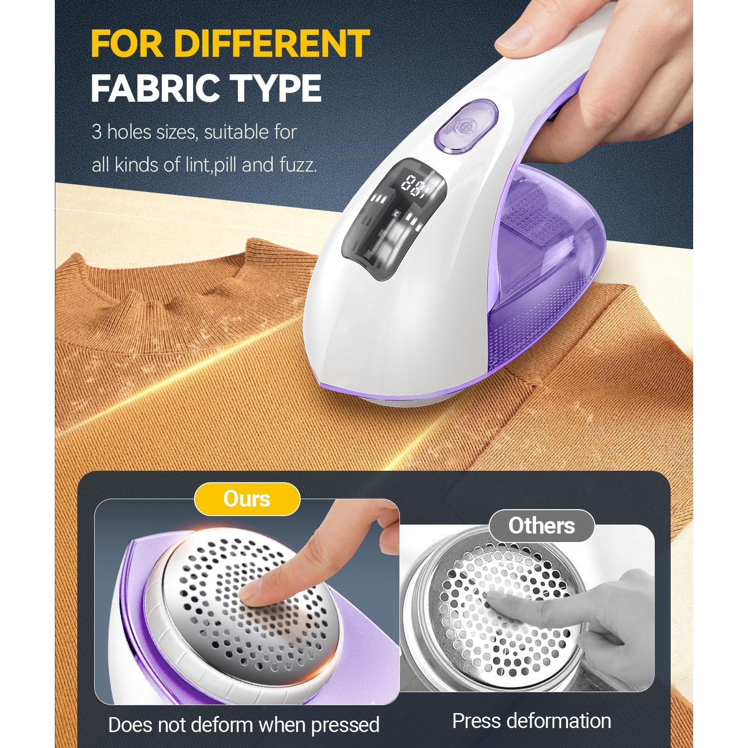 Afeitadora de tela Ruidla GC028 recargable 3 velocidades 6 hojas