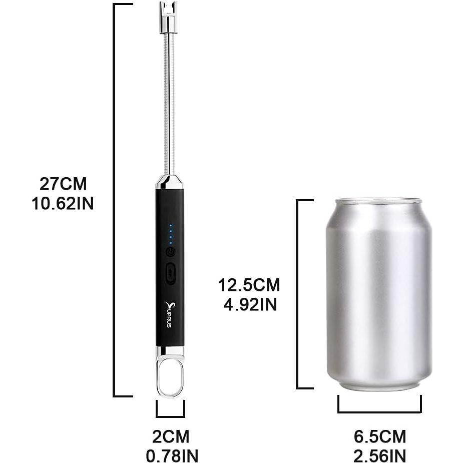 Encendedor Eléctrico SUPRUS Recargable USB Cuello Flexible 15.2cm