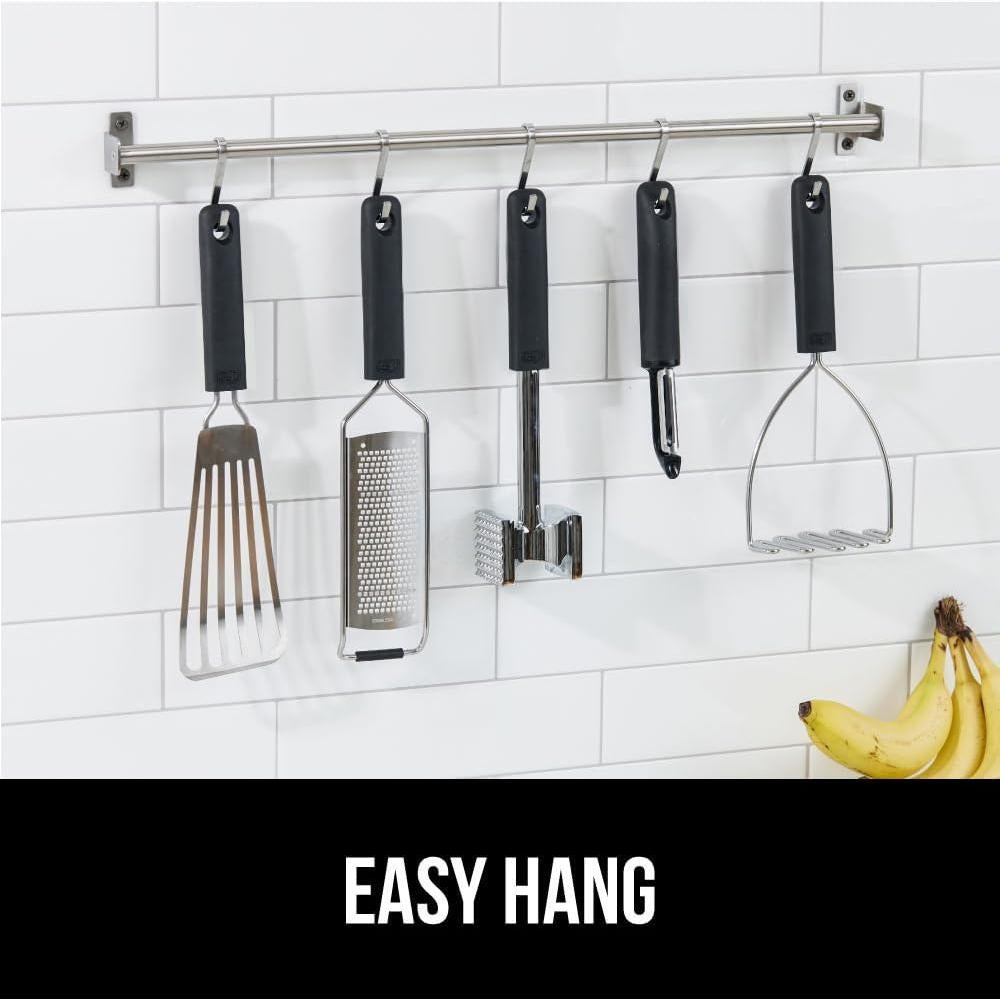 Aplastador de Carne Doble Lado GORILLA GRIP, 0.25 kg, Negro