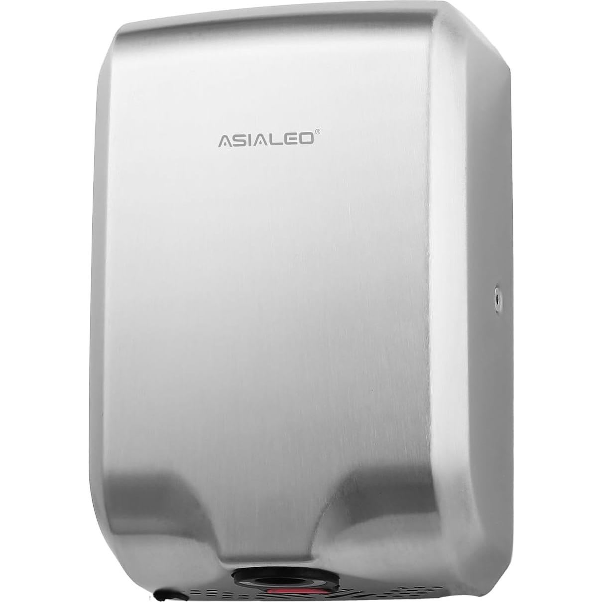 Secador de Manos Automático ASIALEO 1000W Acero Inoxidable
