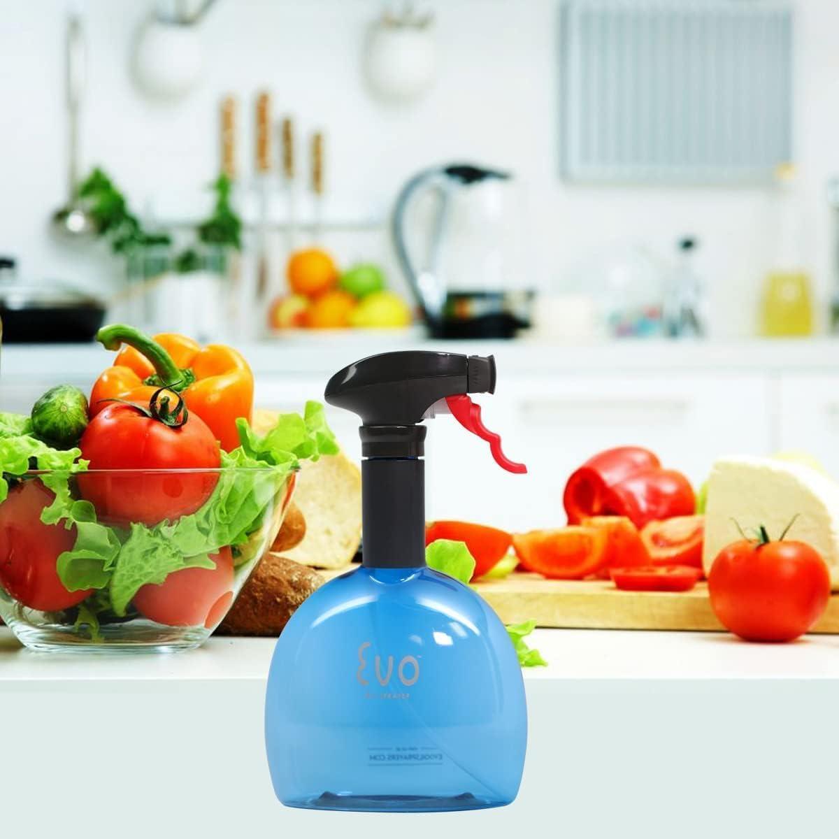 Evo Aceitera No Aerosol Azul 532ml para Aceites y Vinagres