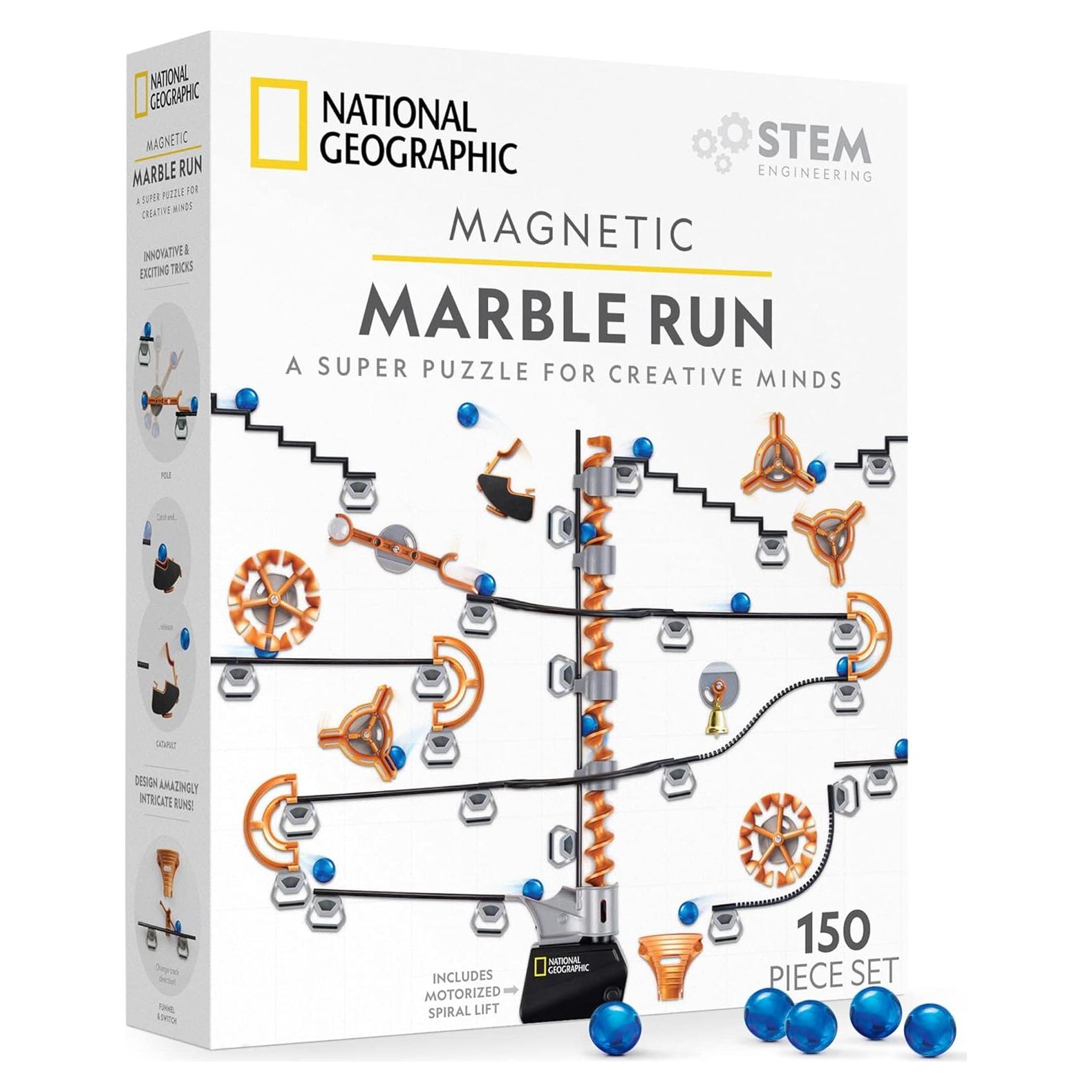 Pista de Canicas Magnética National Geographic 150 Piezas