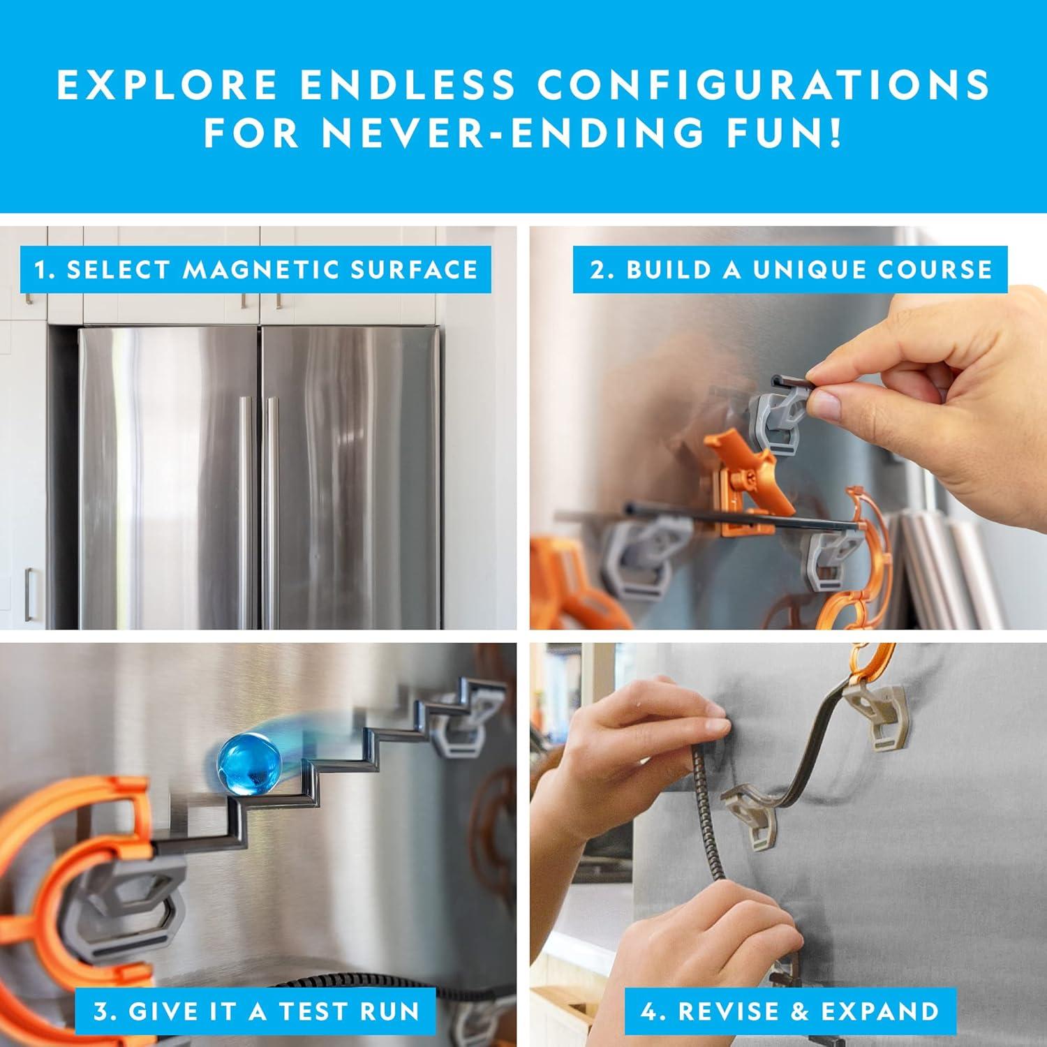 Pista de Canicas Magnética National Geographic 150 Piezas