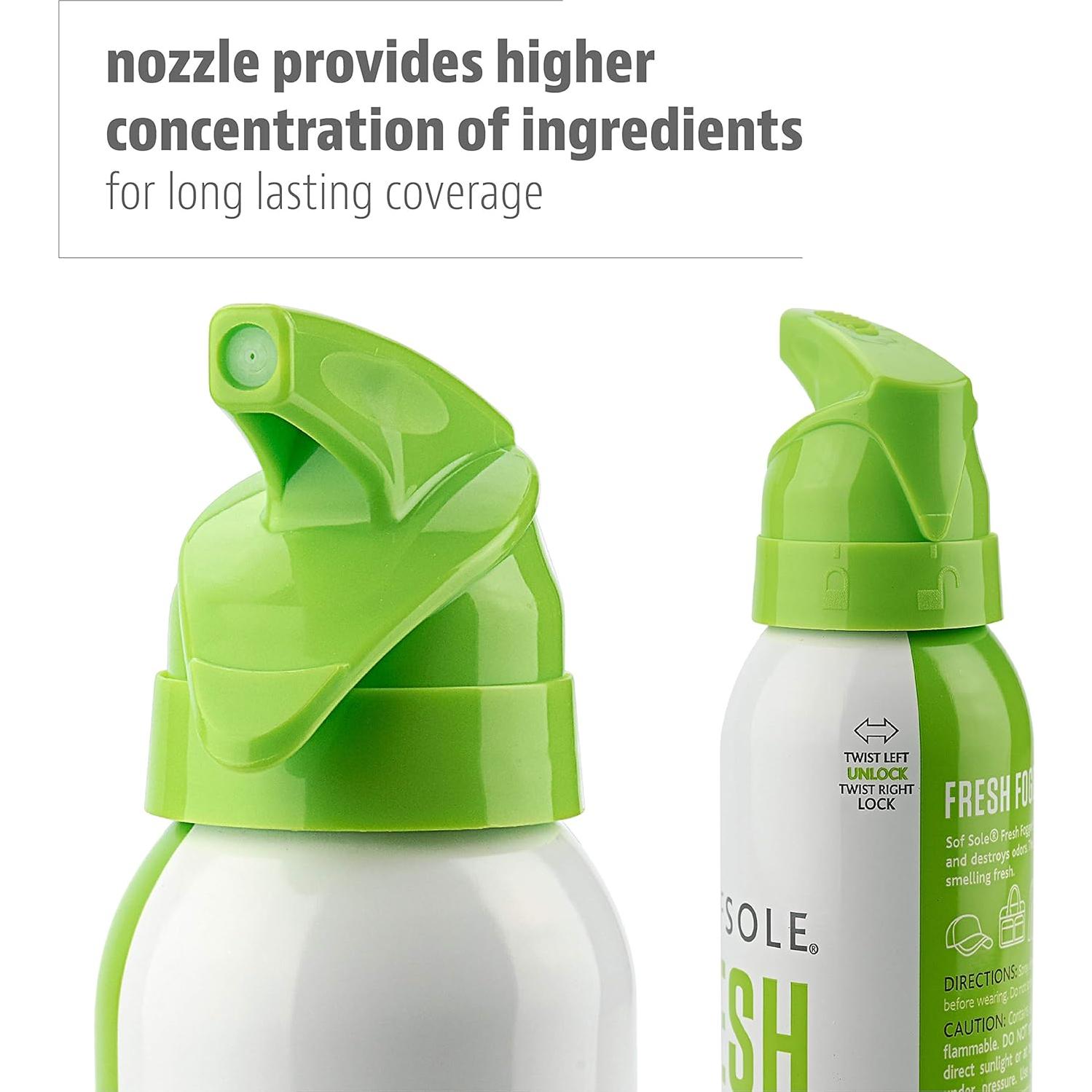 Desodorante Spray Sof Sole Fresh Fogger 85g para Zapatos y Gimnasio