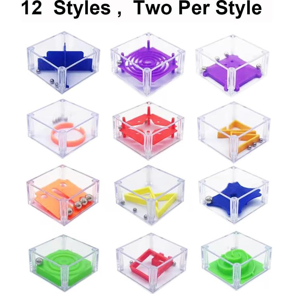 Juego de Laberinto IQ Balance Zanshen 24 Pcs 3D Puzzle