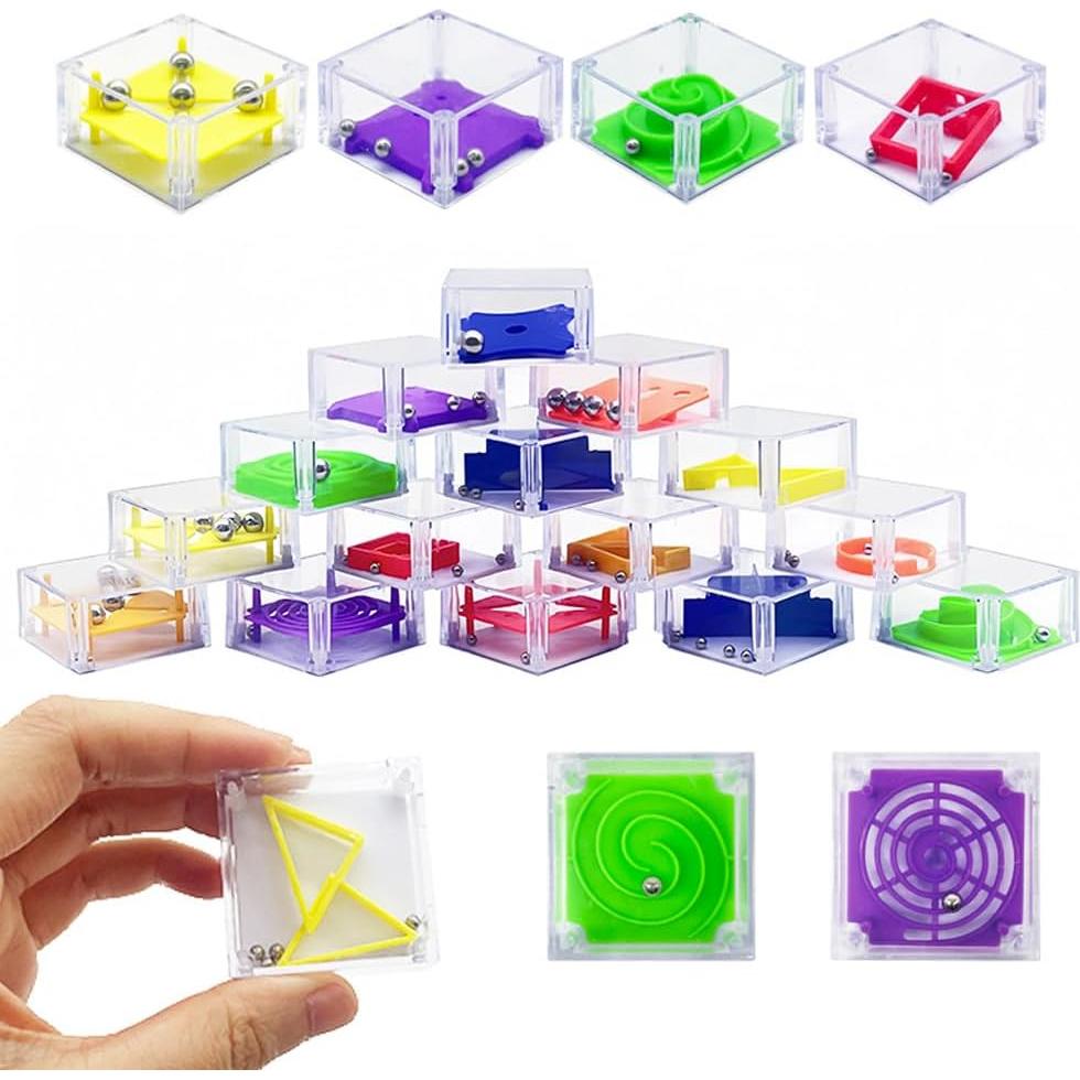 Juego de Laberinto IQ Balance Zanshen 24 Pcs 3D Puzzle