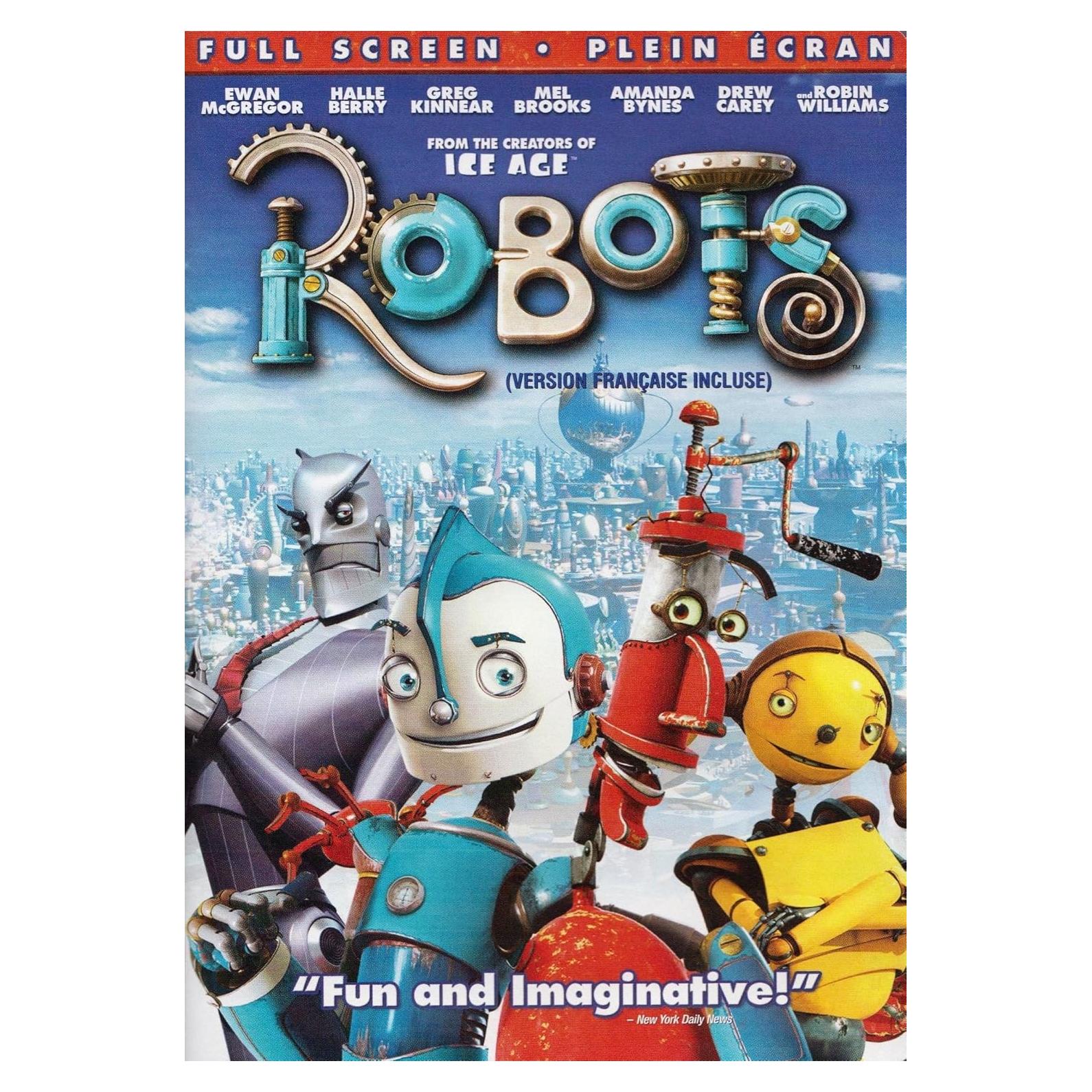 Película Robots en DVD - Idiomas Inglés, Español, Francés