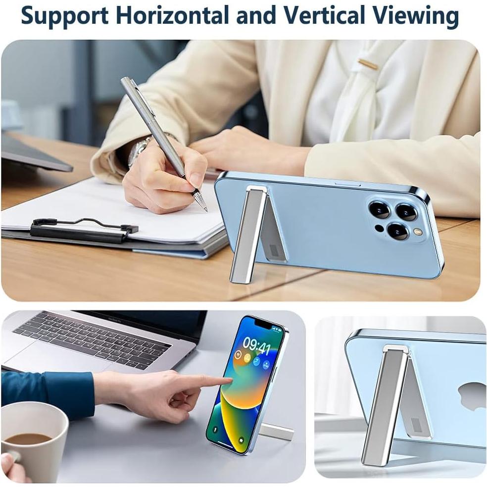 Soporte para Teléfono Móvil Kinizuxi 2Pcs Negro Ajustable