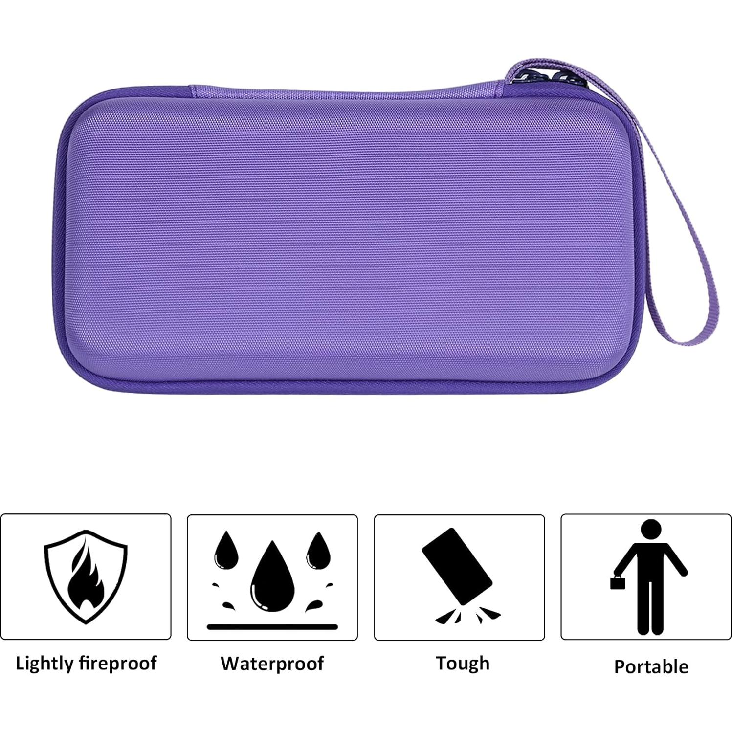 Funda Dura co2CREA para Calculadora TI-84 Plus - Púrpura