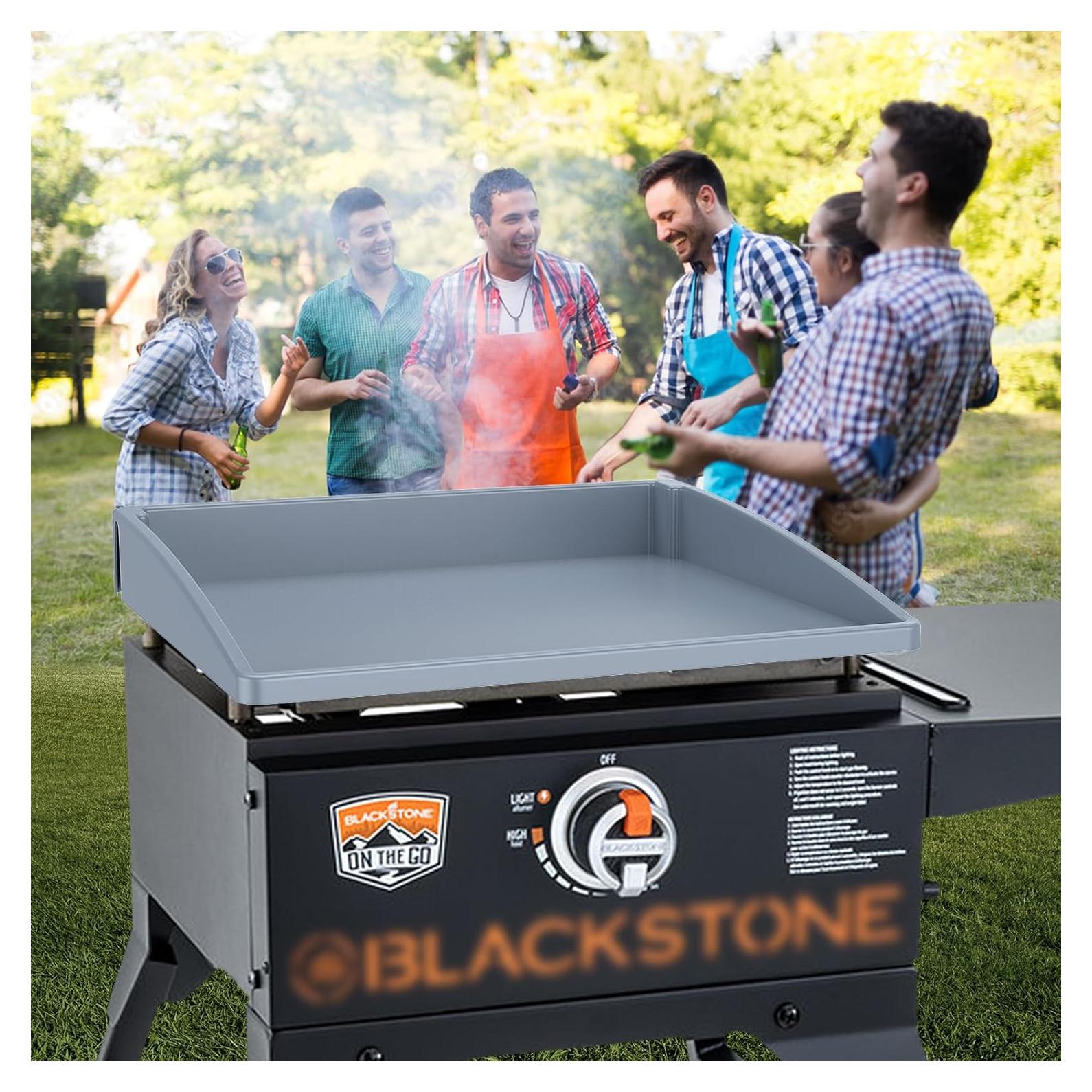 Cubierta de Silicona para Plancha Blackstone 17" Grises