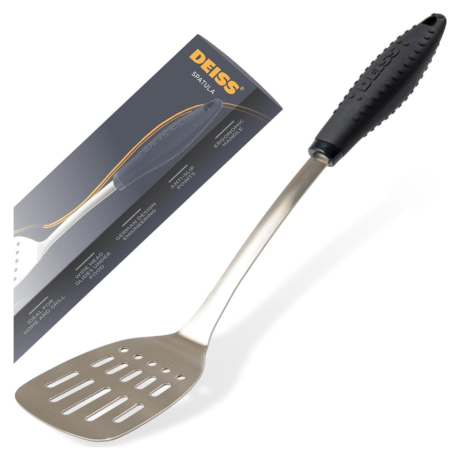 Espátula de Cocina Deiss PRO de Acero Inoxidable 36.8 cm