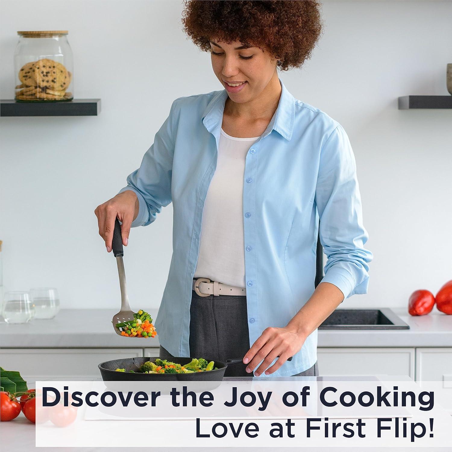 Espátula de Cocina Deiss PRO de Acero Inoxidable 36.8 cm