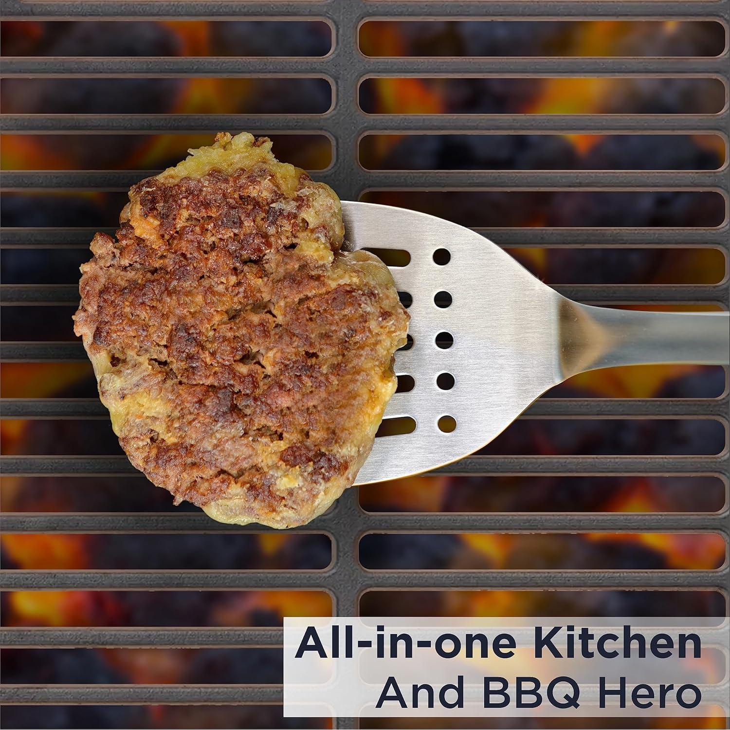 Espátula de Cocina Deiss PRO de Acero Inoxidable 36.8 cm