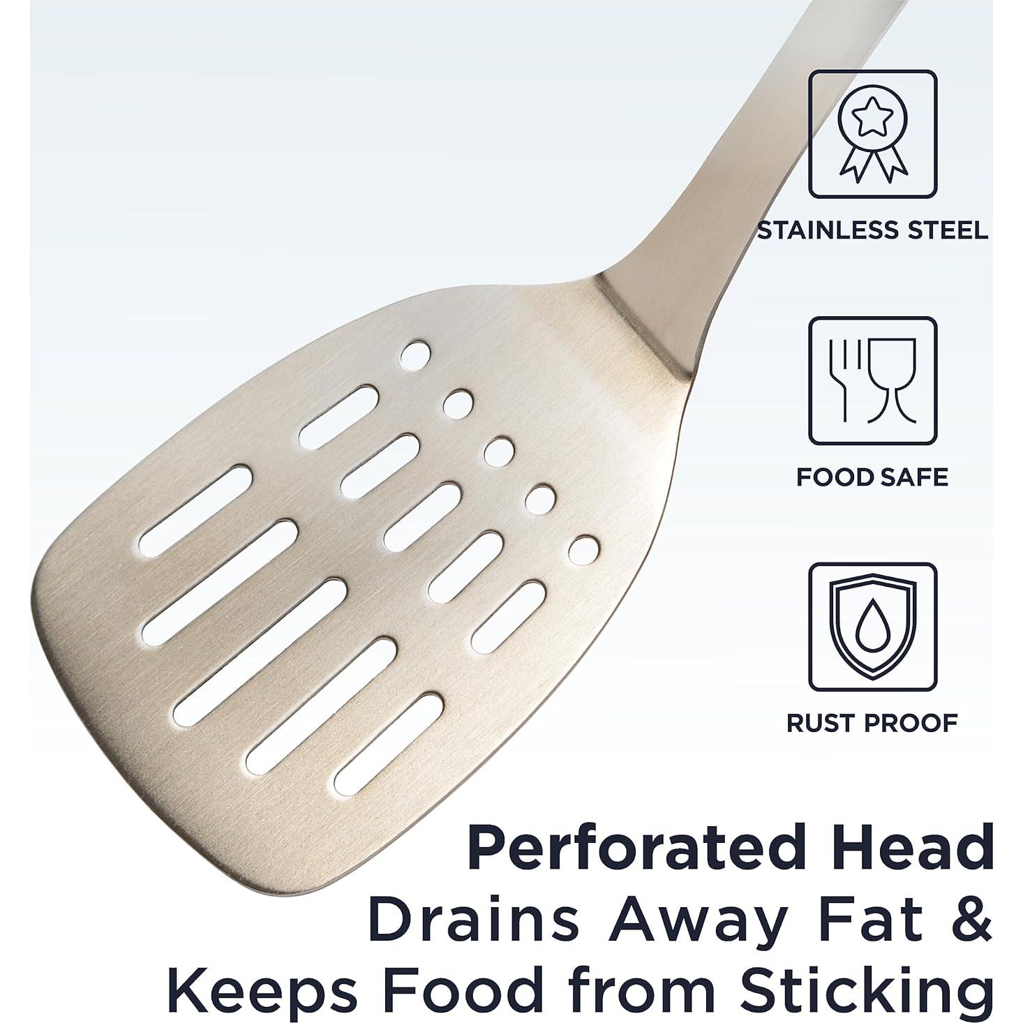 Espátula de Cocina Deiss PRO de Acero Inoxidable 36.8 cm