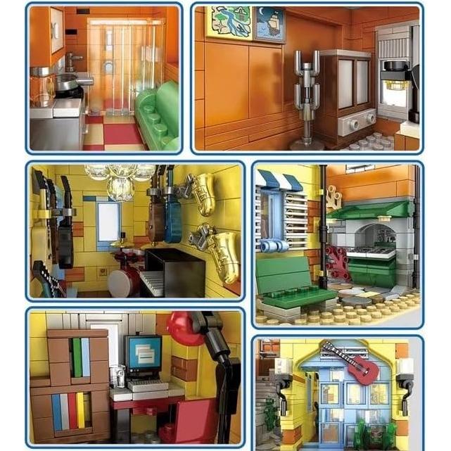 Bloques de Construcción Iluminados General Jim Café 3103 Piezas