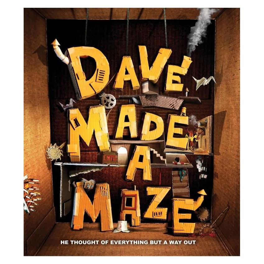 Película Blu-ray Dave Hizo un Laberinto - 80 min - NR