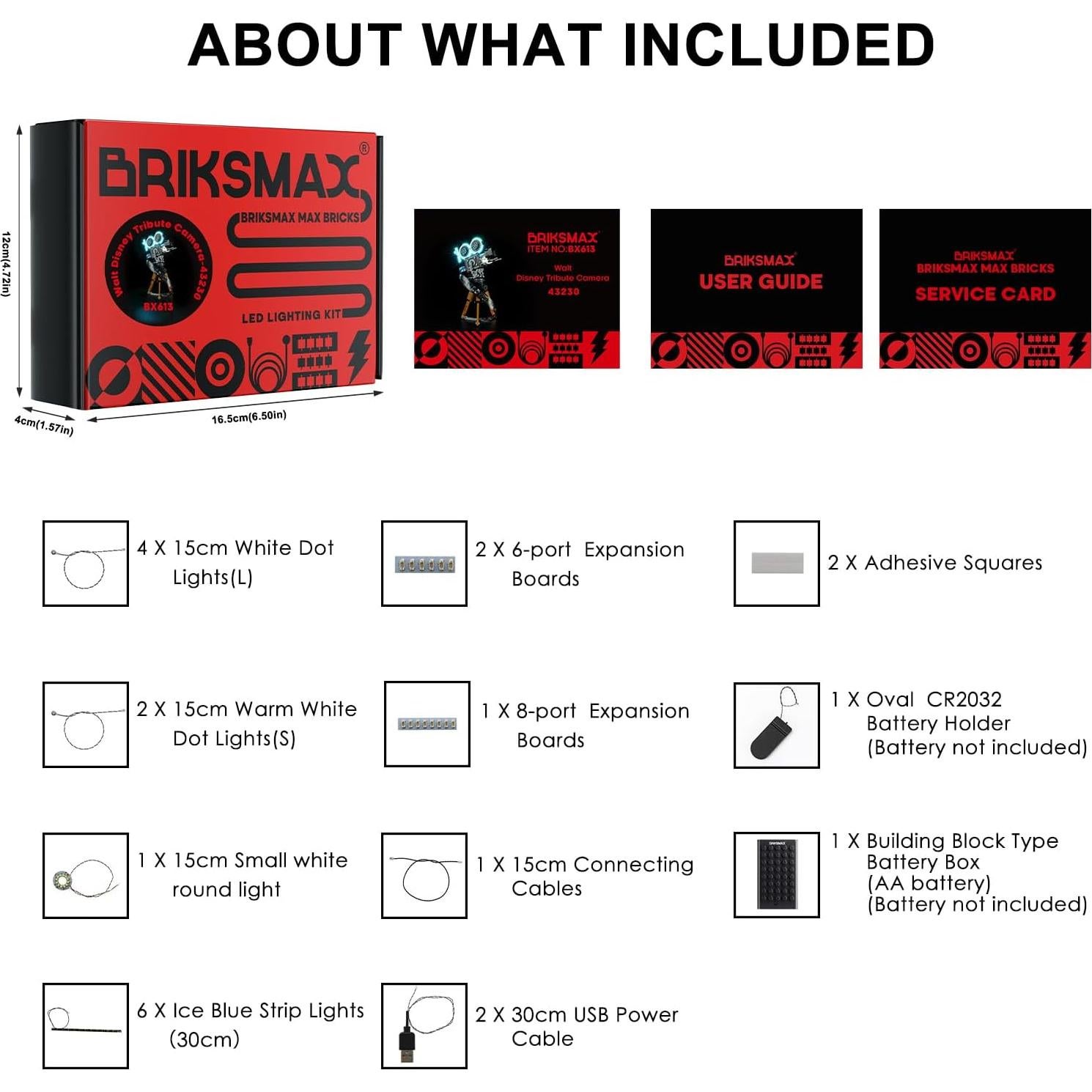 Kit de Iluminación LED Briksmax para LEGO 43230 Disney