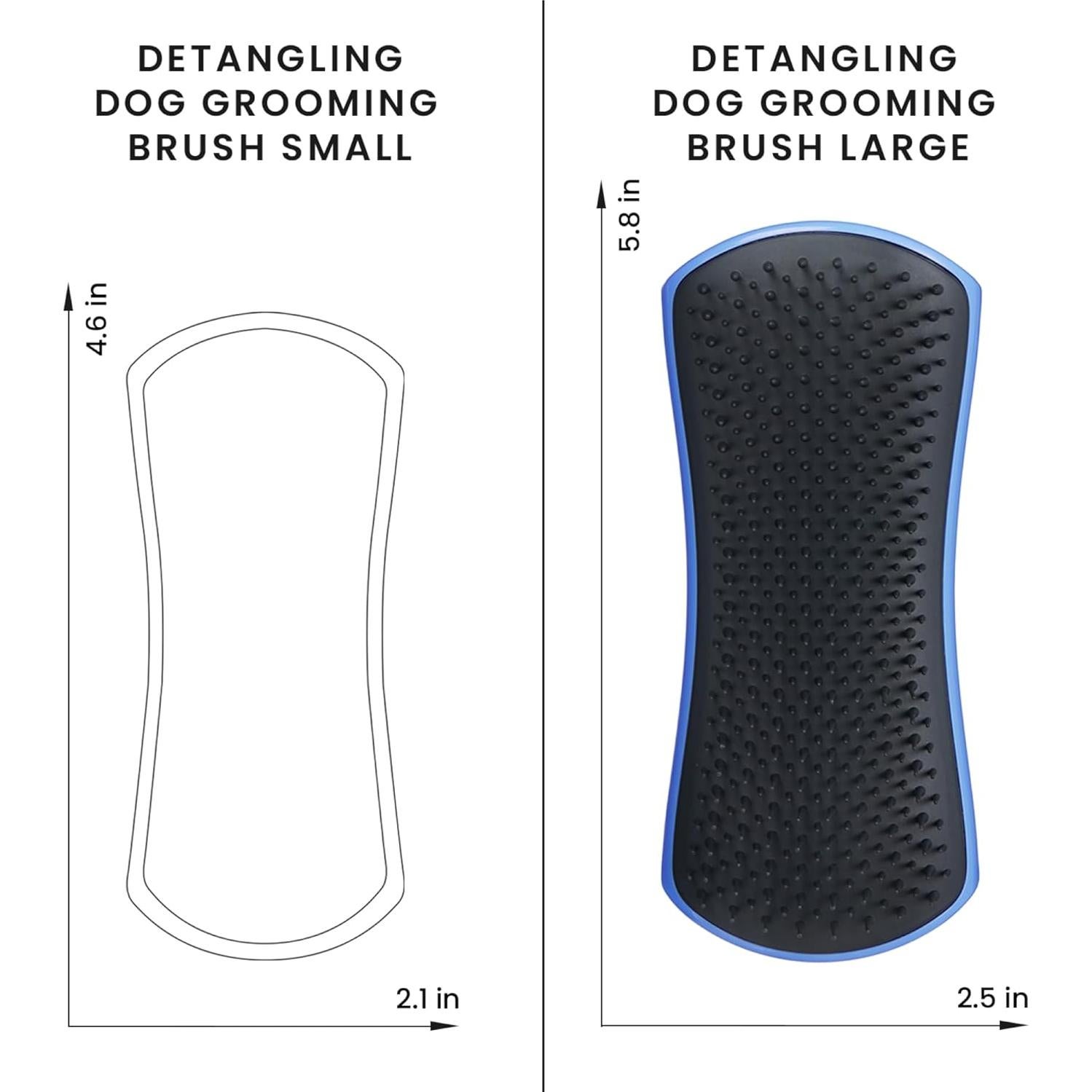 Cepillo Desenredante Grande Tangle Teezer Azul y Gris