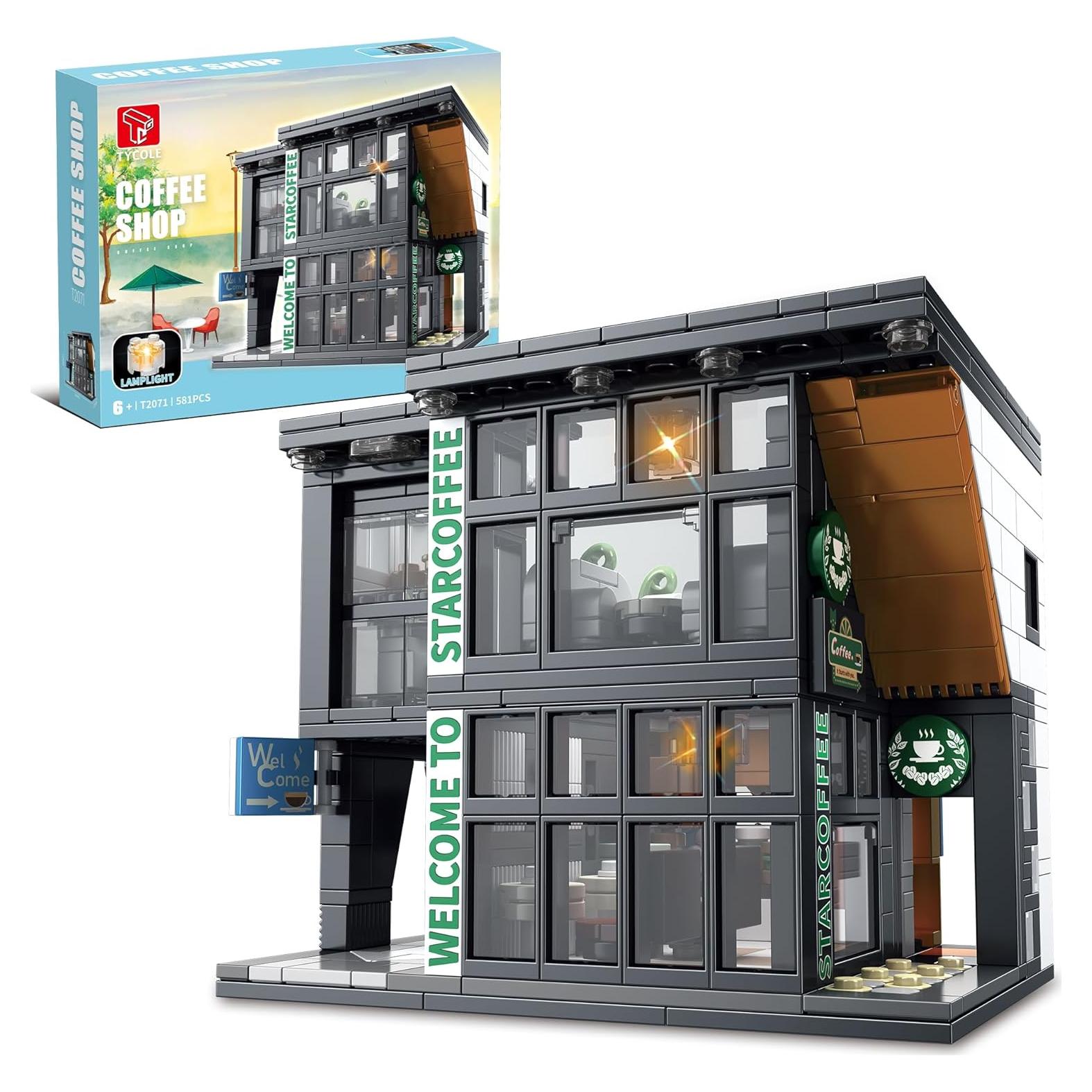 Juego de Bloques de Construcción TYCOLE Cafetería 581 Piezas